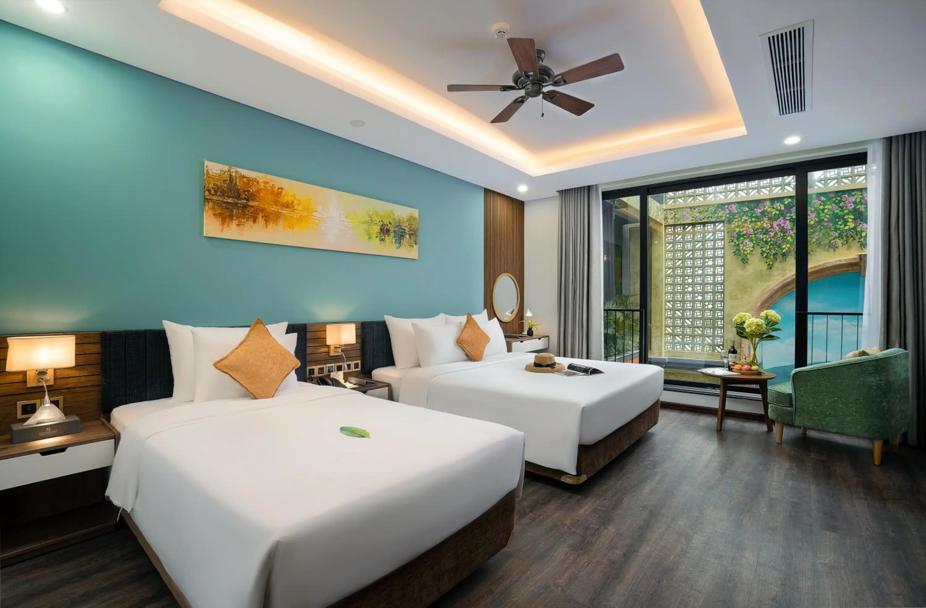 Photo of the whole room, Bed in Chi House Danang Hotel and Apartment