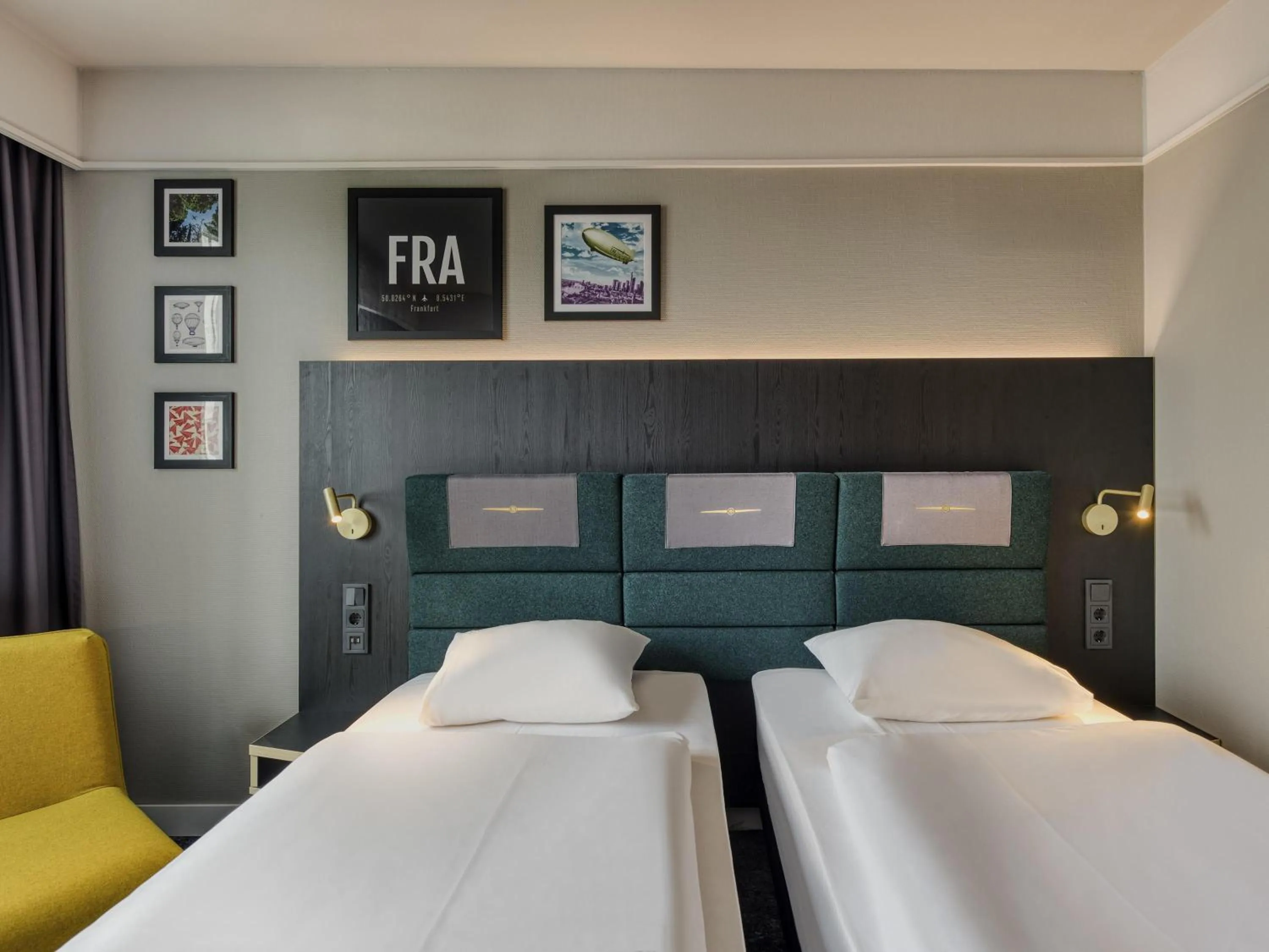 Bedroom, Bed in Mercure Neu-Isenburg