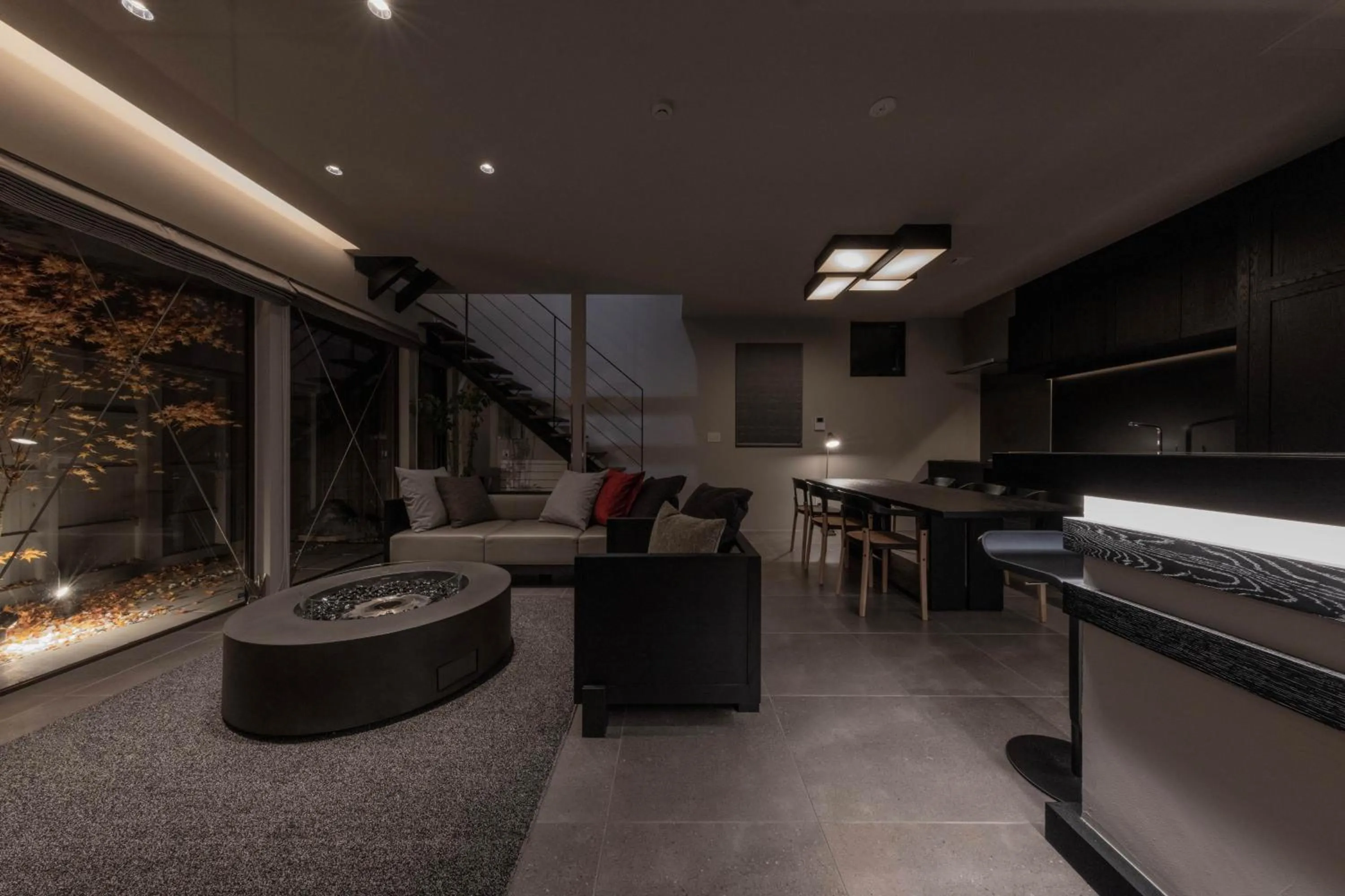 Living room in Condominium ISHITEI Furano