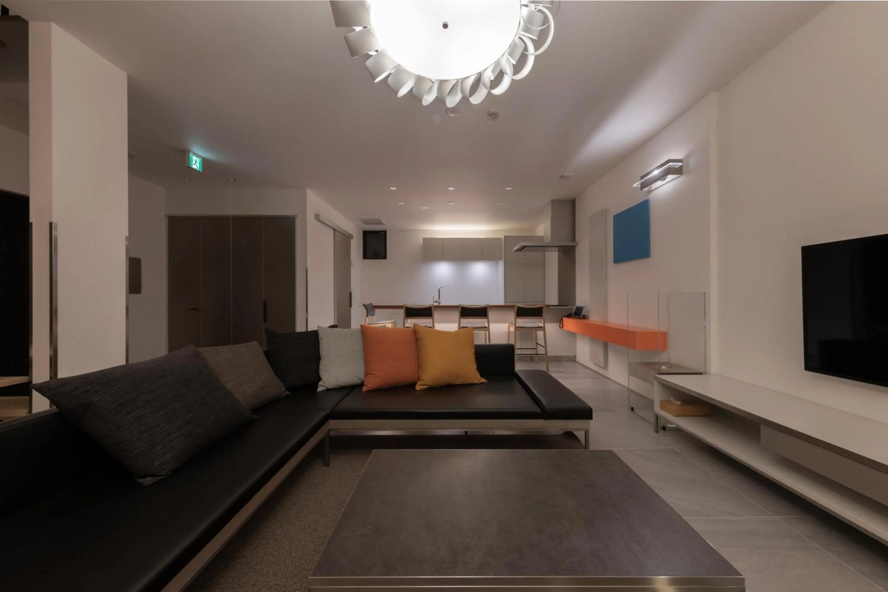 Living room in Condominium ISHITEI Furano