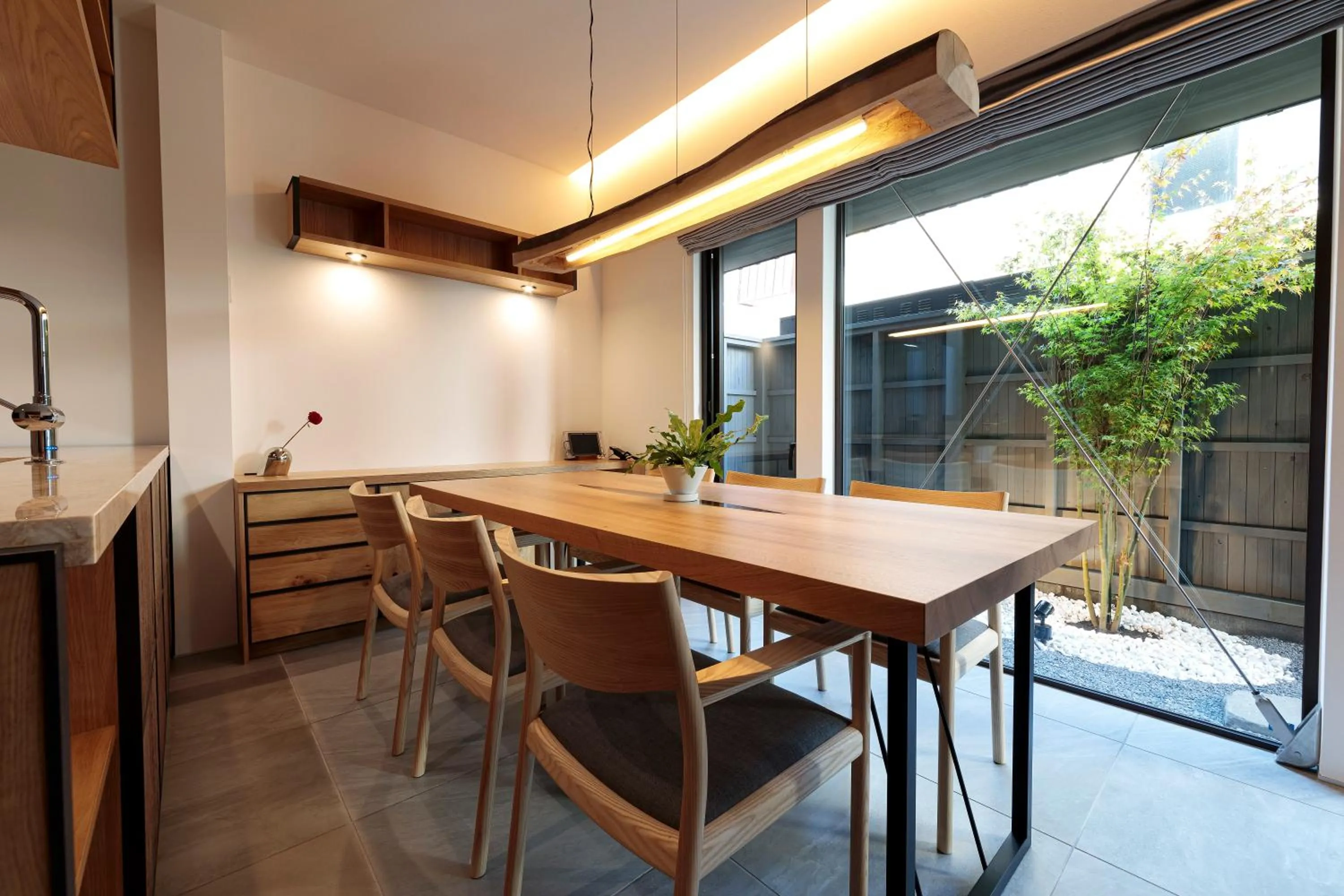 Dining area in Condominium ISHITEI Furano