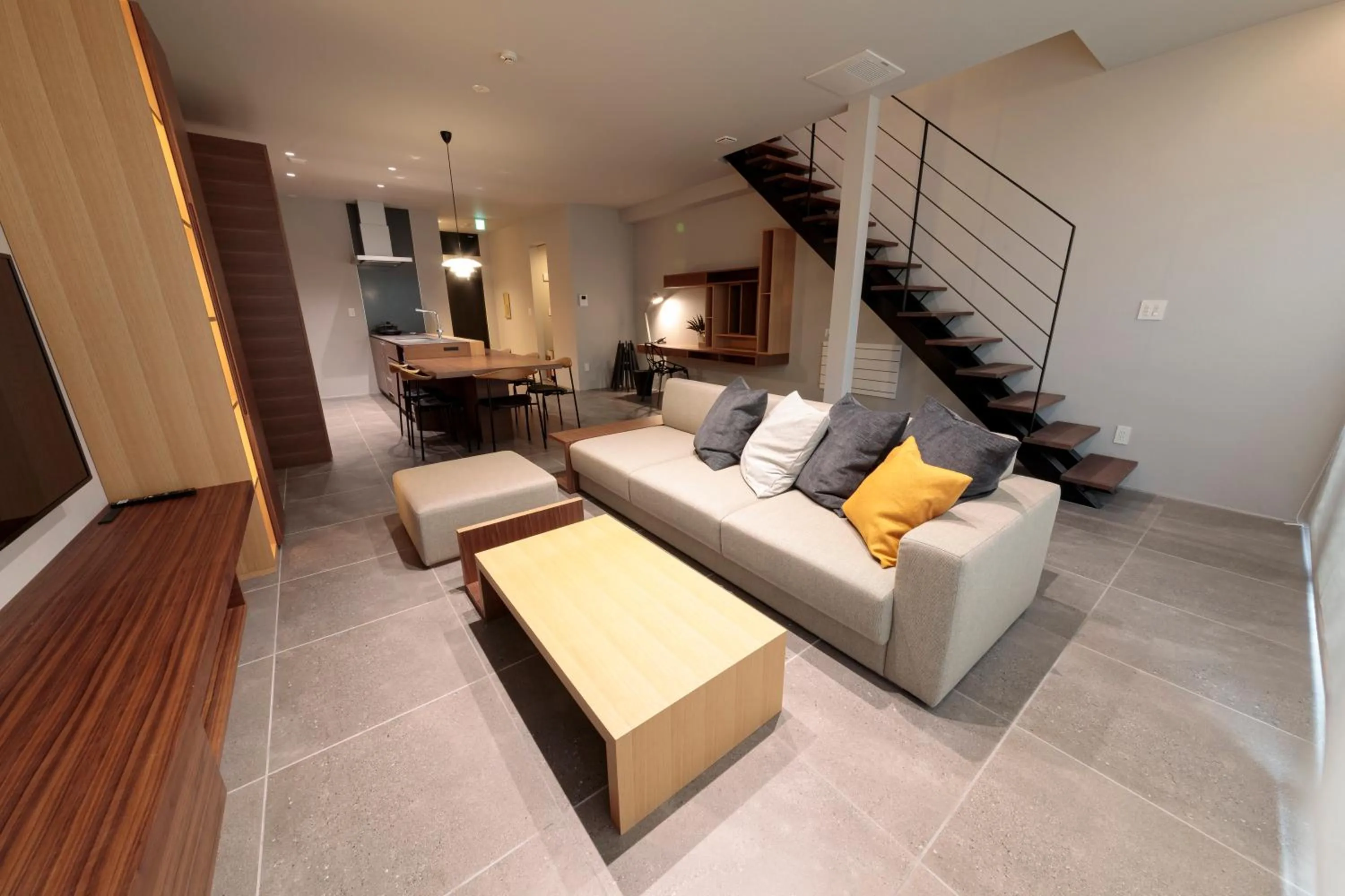 Living room in Condominium ISHITEI Furano