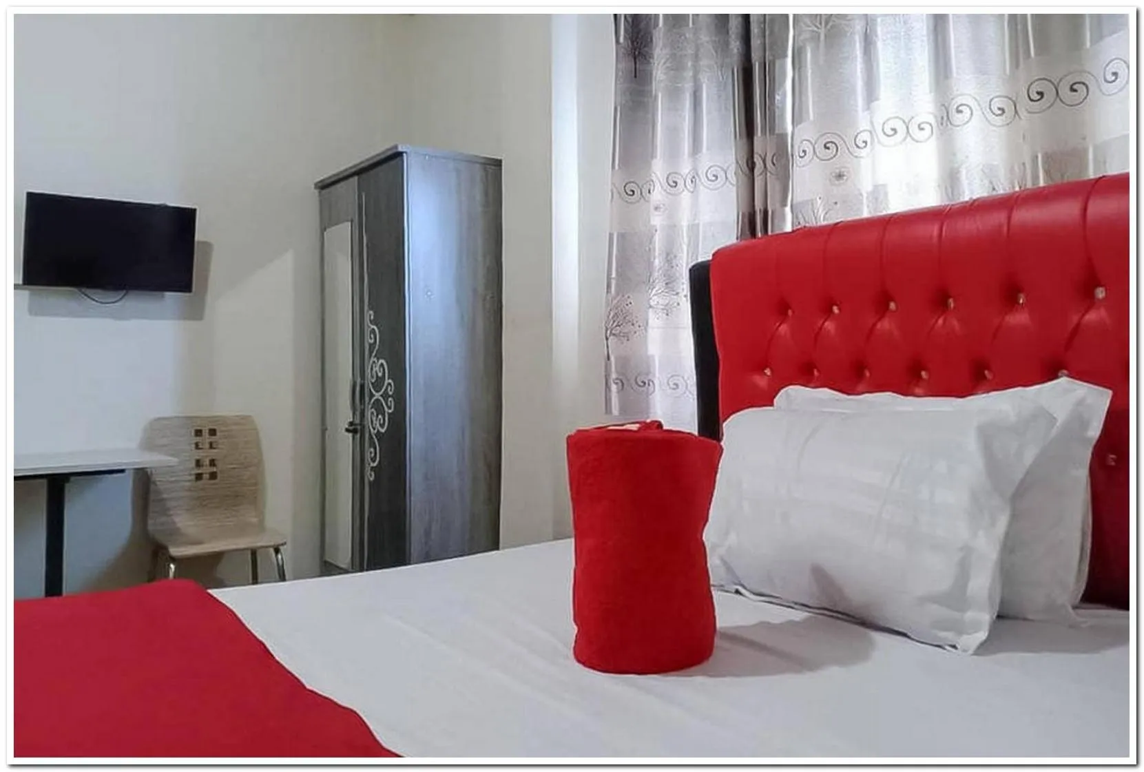 Bed in Hotel Dheadita Syariah Sungai Penuh Mitra RedDoorz