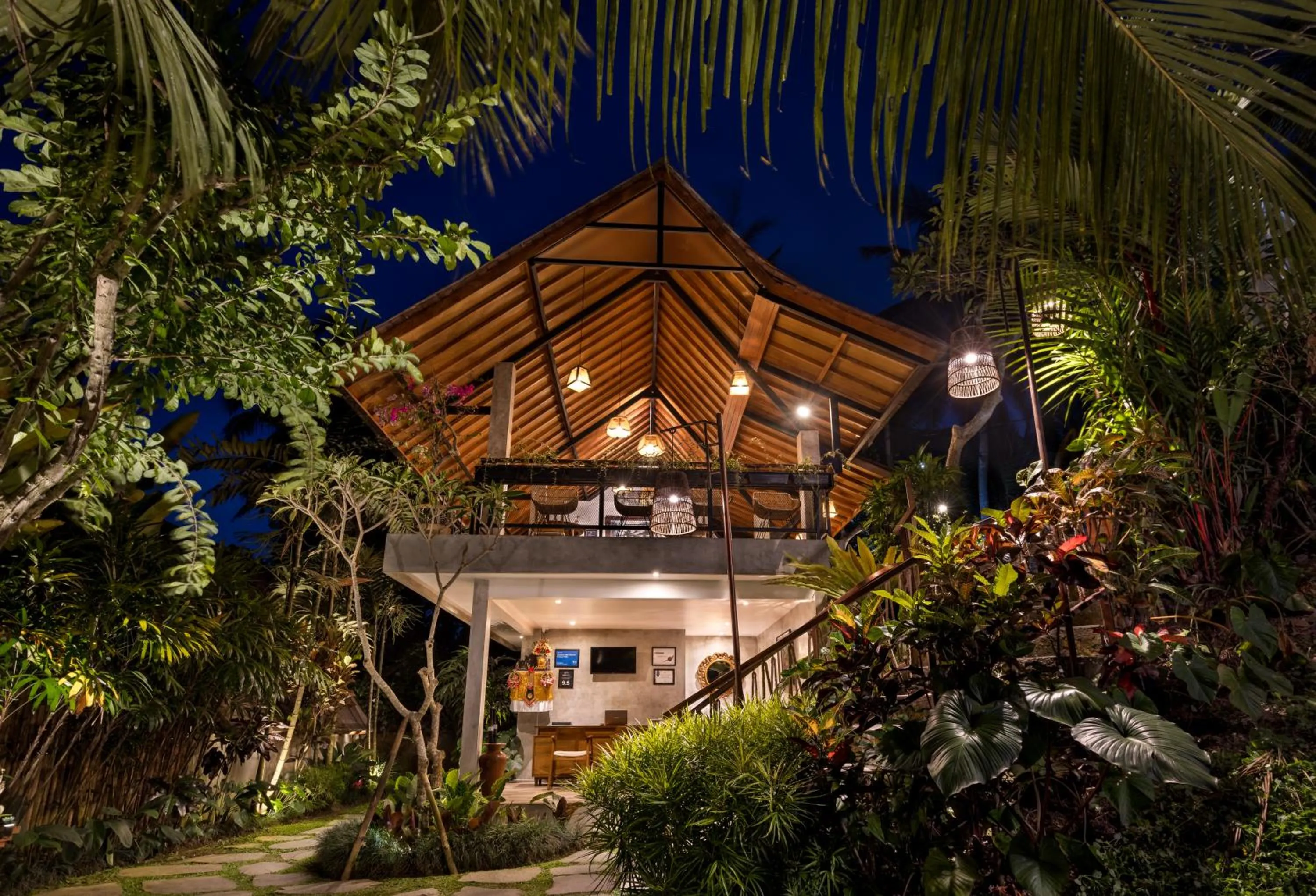 Property building in Lasamana Villas Ubud by GenuineHost