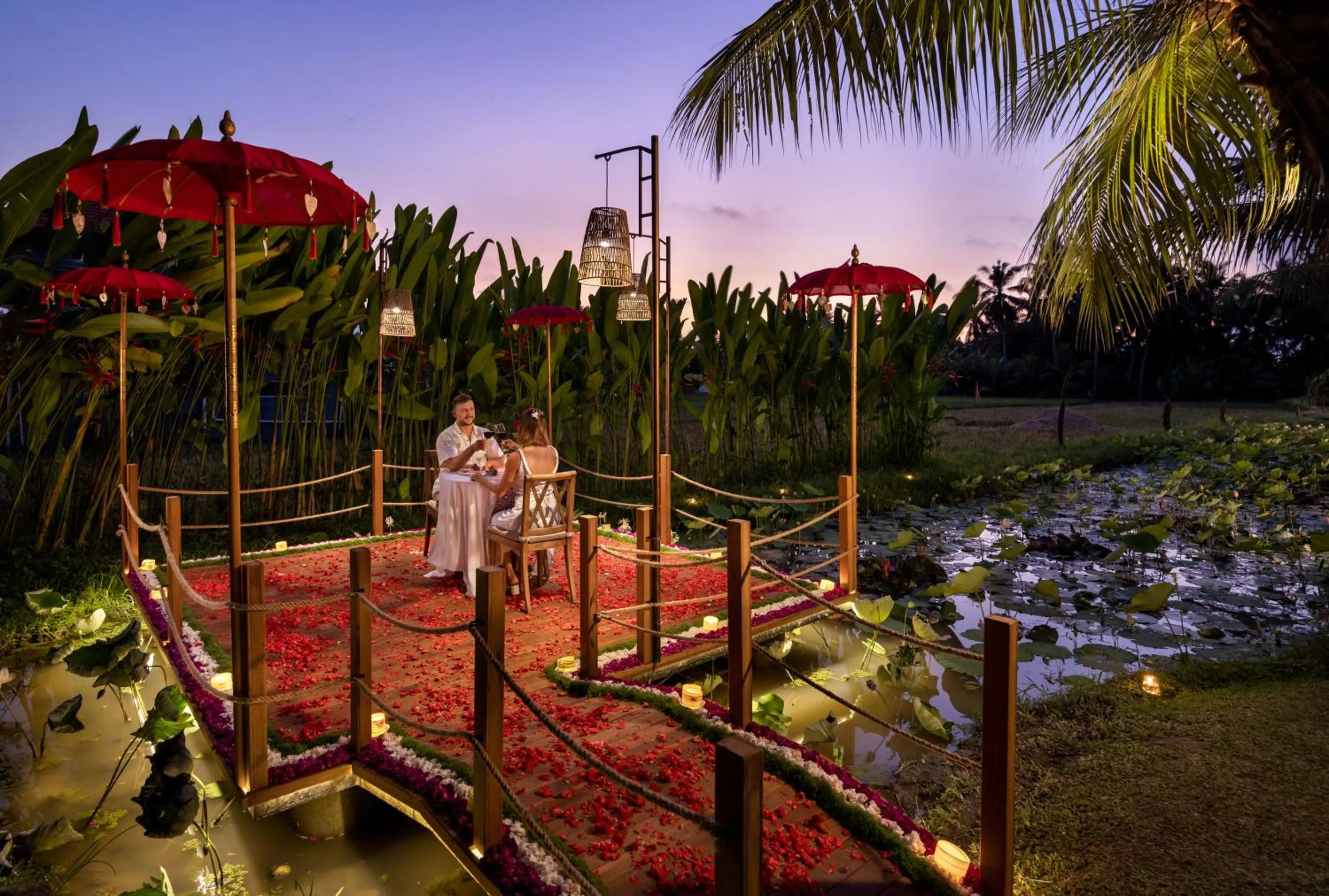 Restaurant/places to eat in Lasamana Villas Ubud by GenuineHost