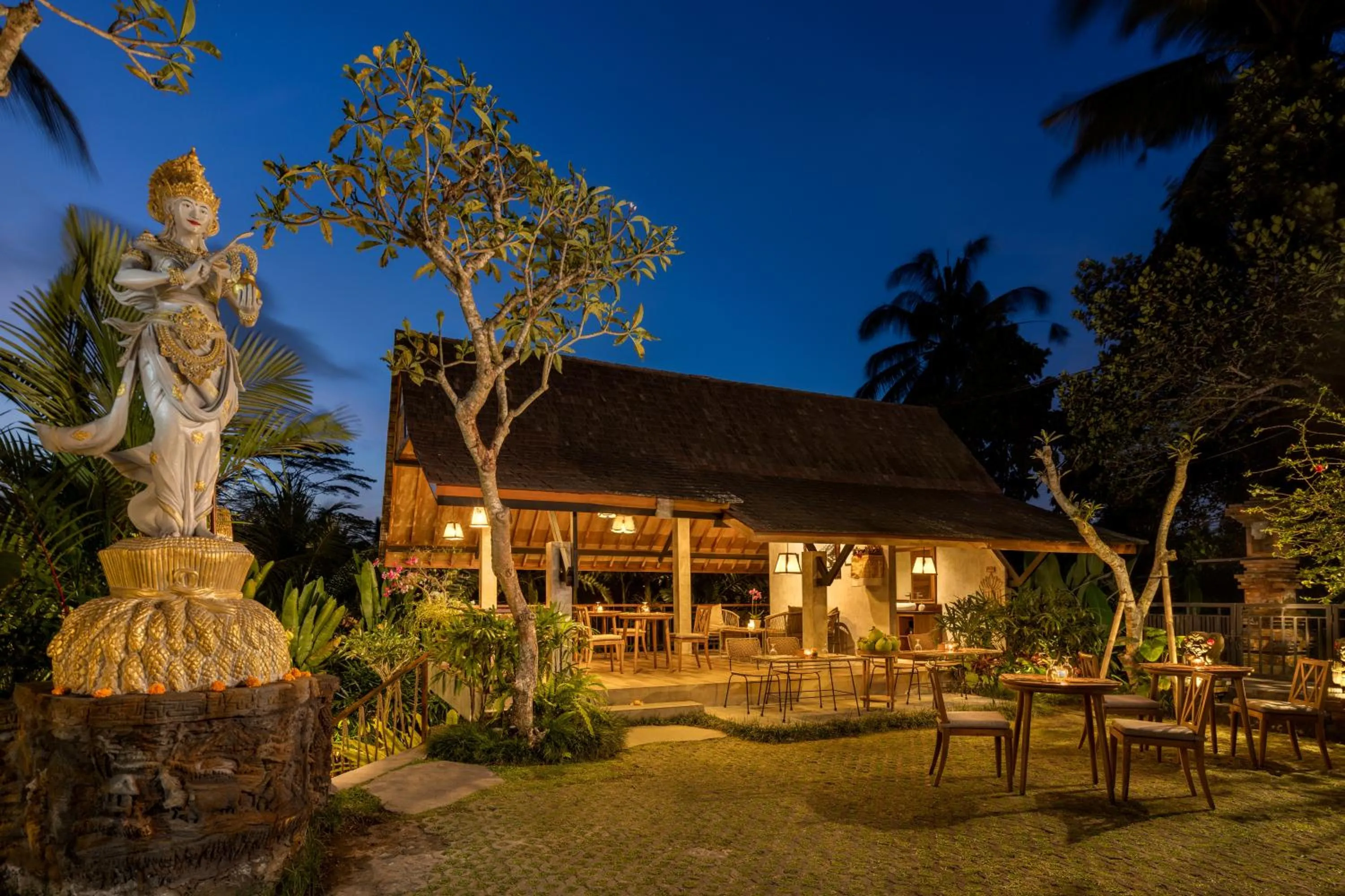 Restaurant/places to eat in Lasamana Villas Ubud by GenuineHost