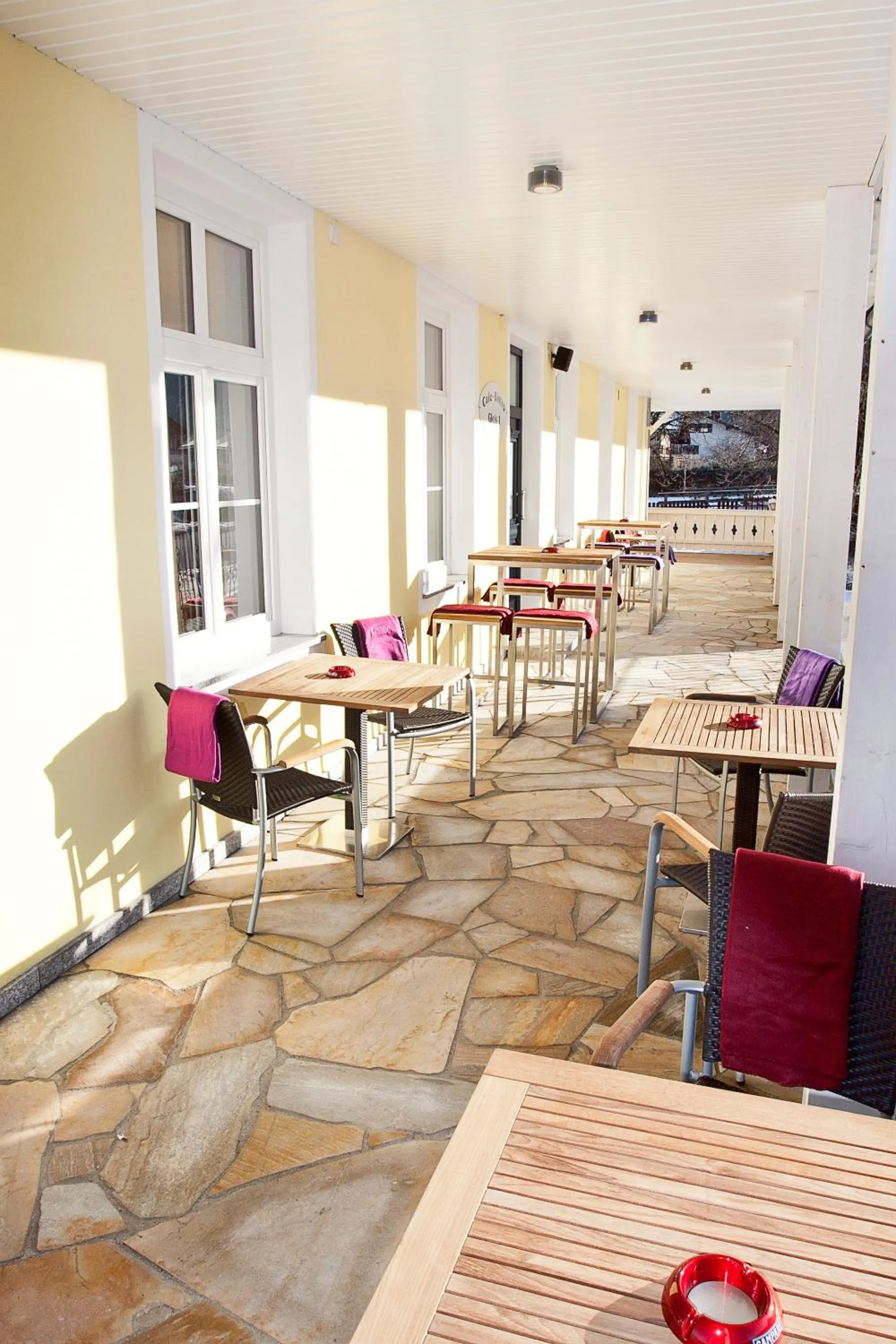 Balcony/Terrace in Hotel Garni Ammergauer Hof