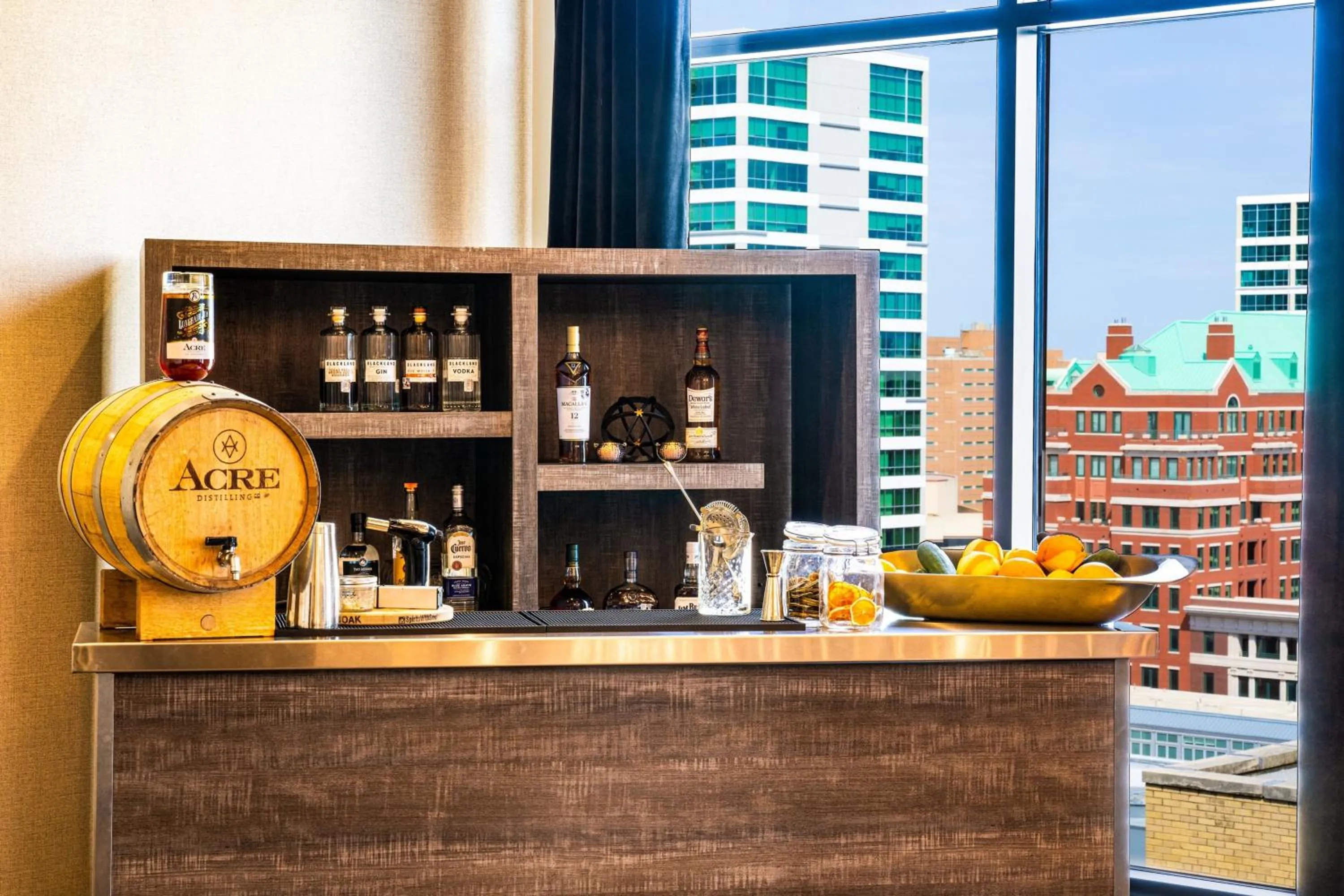 Lounge or bar in AC Hotel by Marriott Fort Worth Downtown