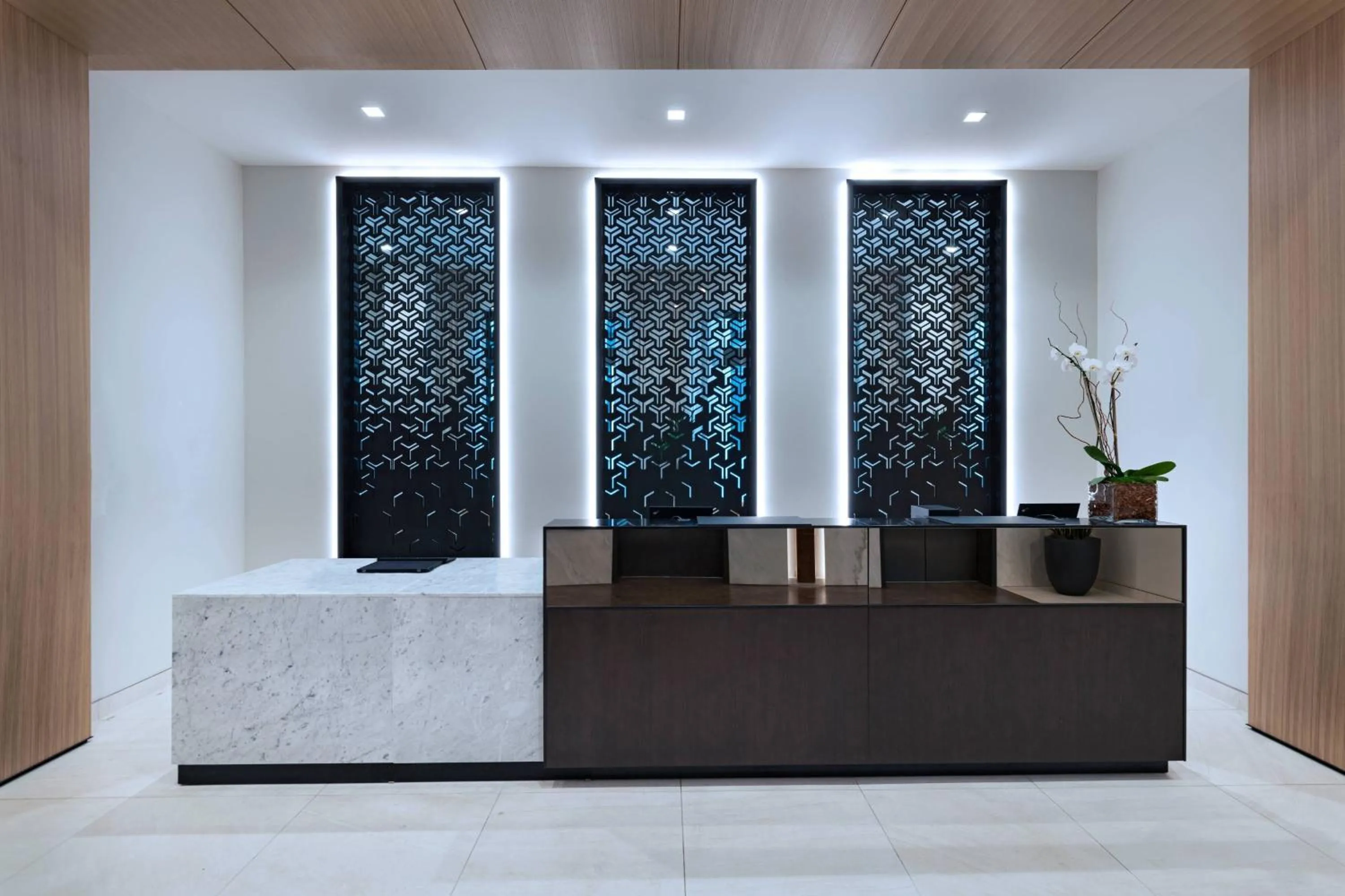 Lobby or reception in AC Hotel by Marriott Fort Worth Downtown