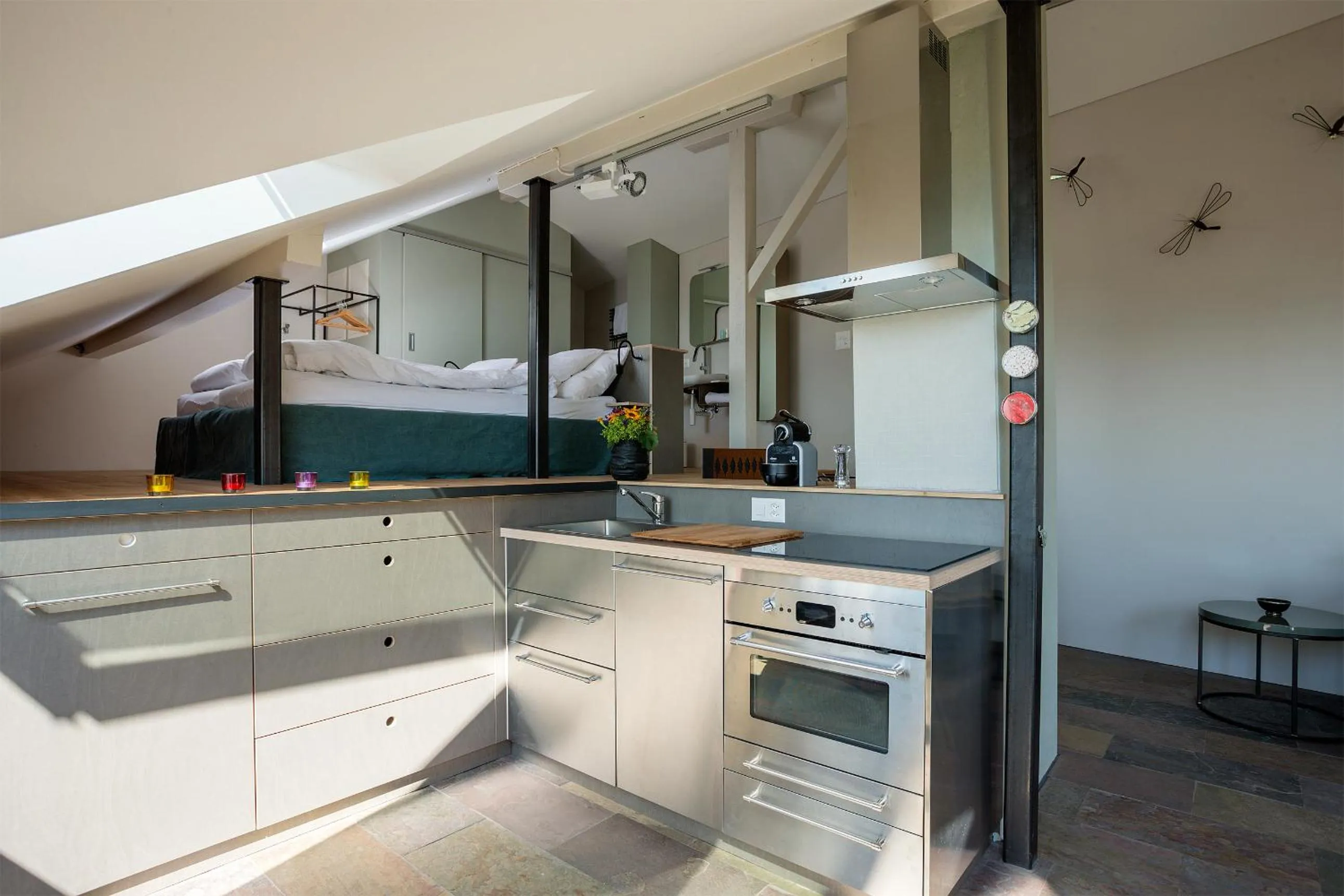 Kitchen or kitchenette in BnB Belle5