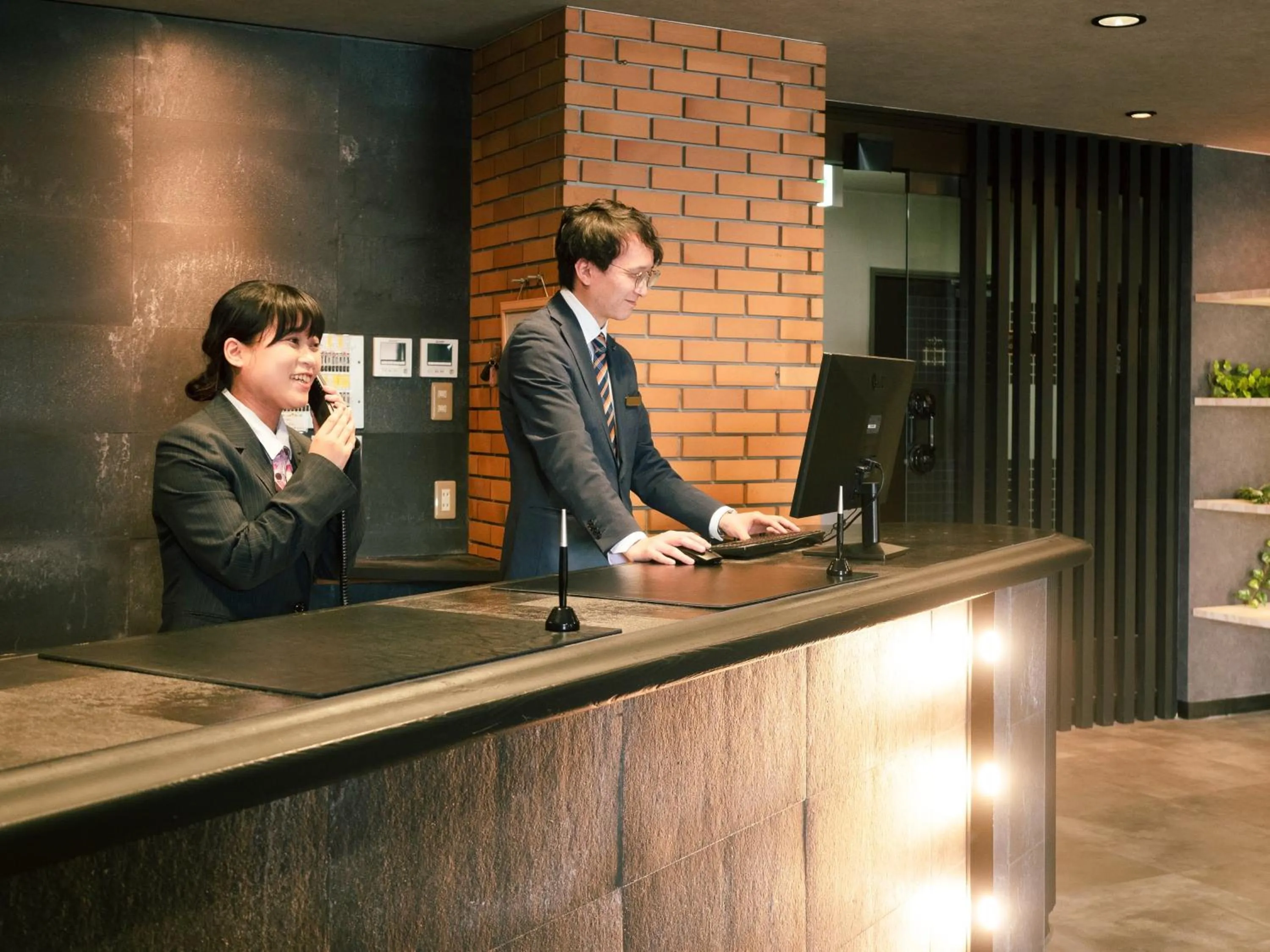 Lobby or reception in Hotel Area One Ise Inter