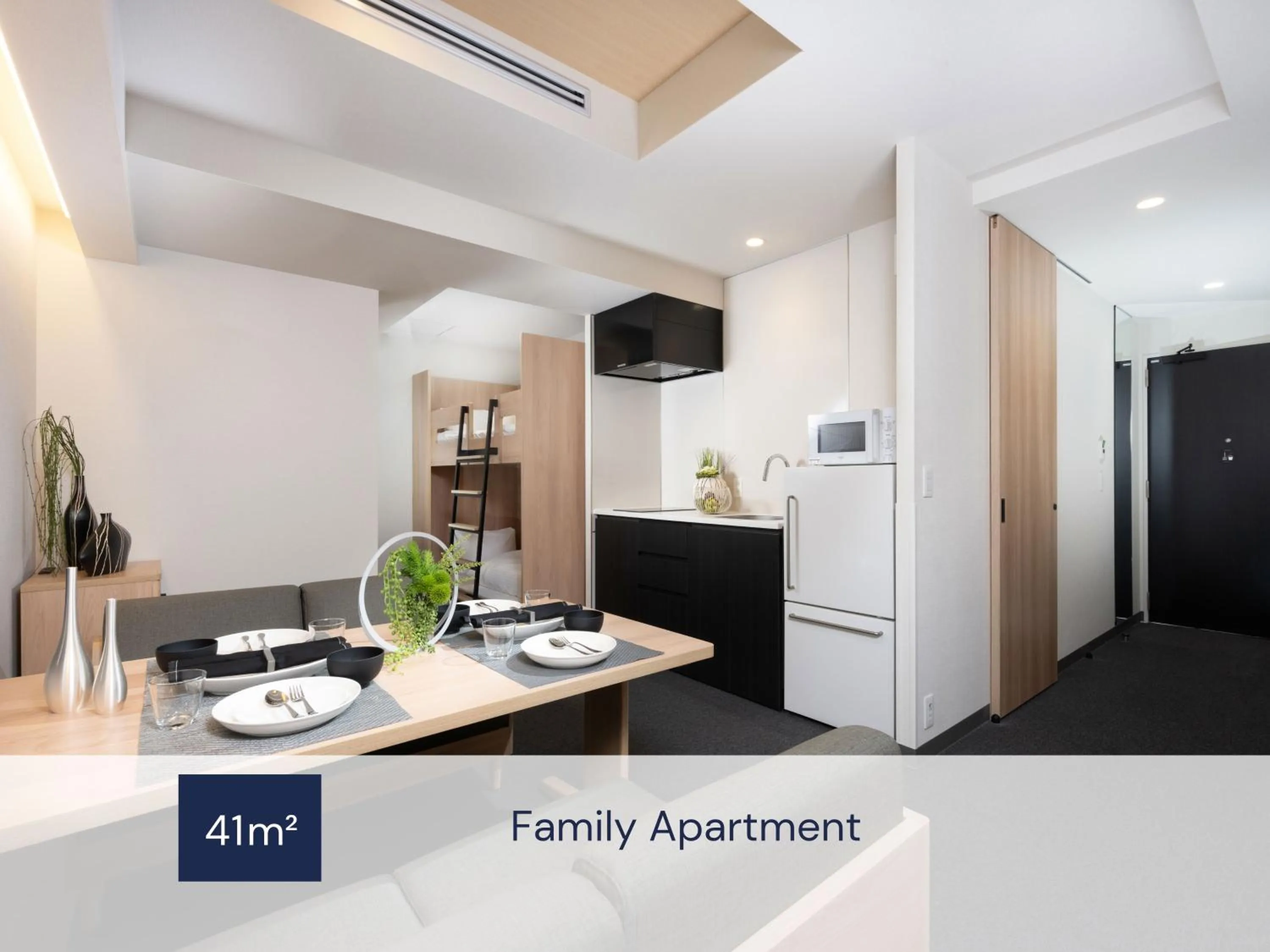 Photo of the whole room in MIMARU Osaka Namba North