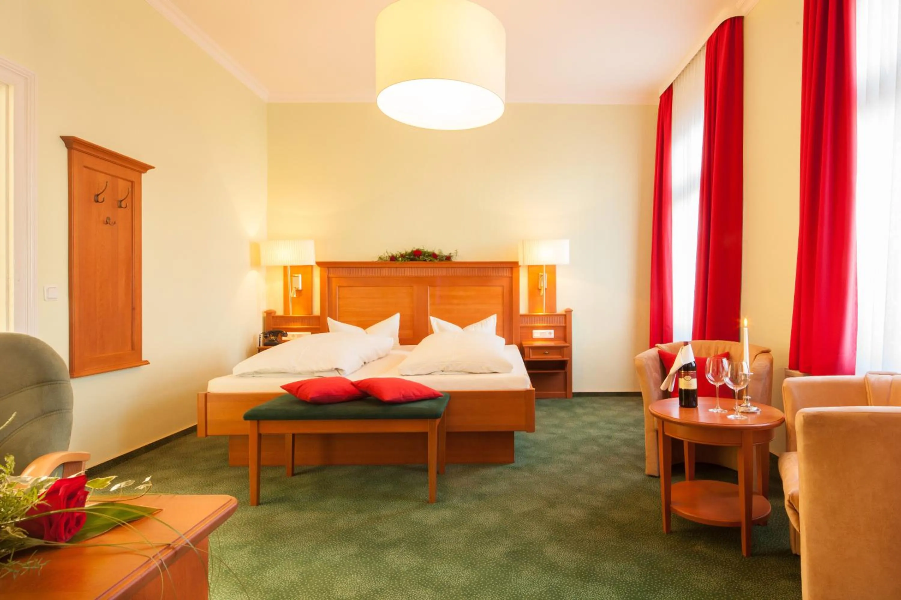 Bed in Hotel Victoria