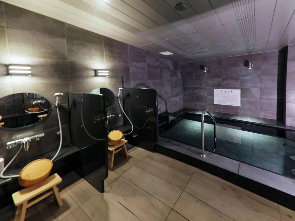 Hot Spring Bath in Super Hotel Sapporo Kitagojo Dori
