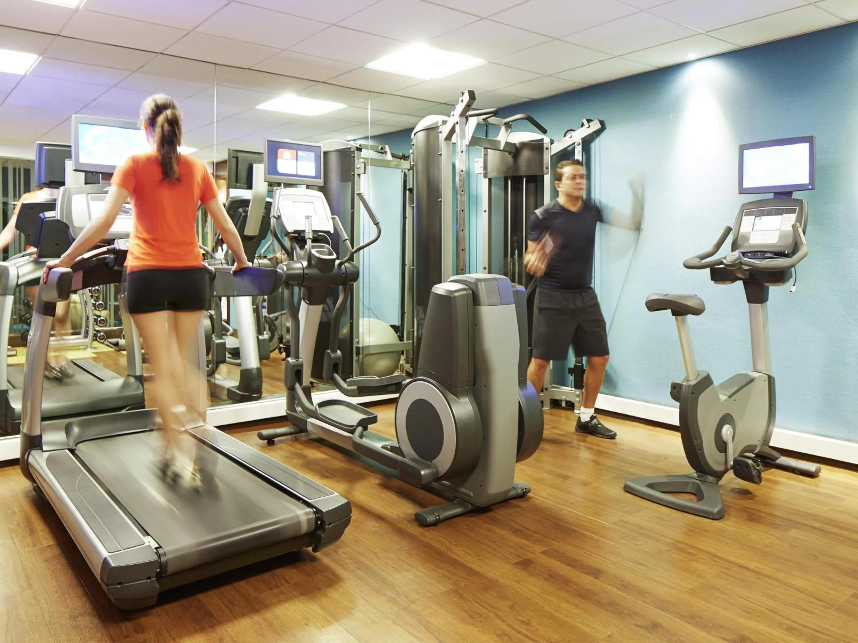Fitness centre/facilities in Novotel Hannover