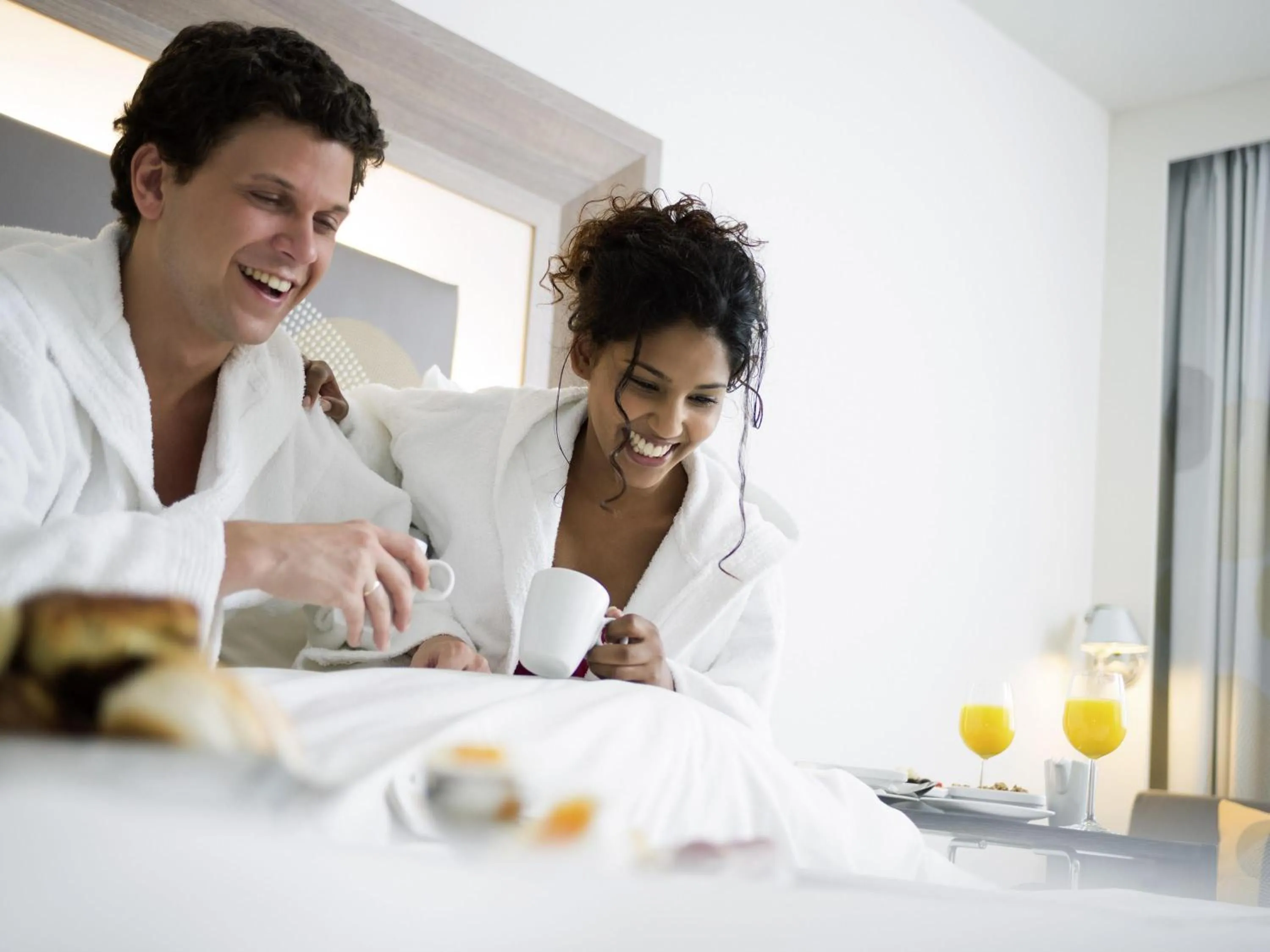 Bedroom in Novotel Hannover