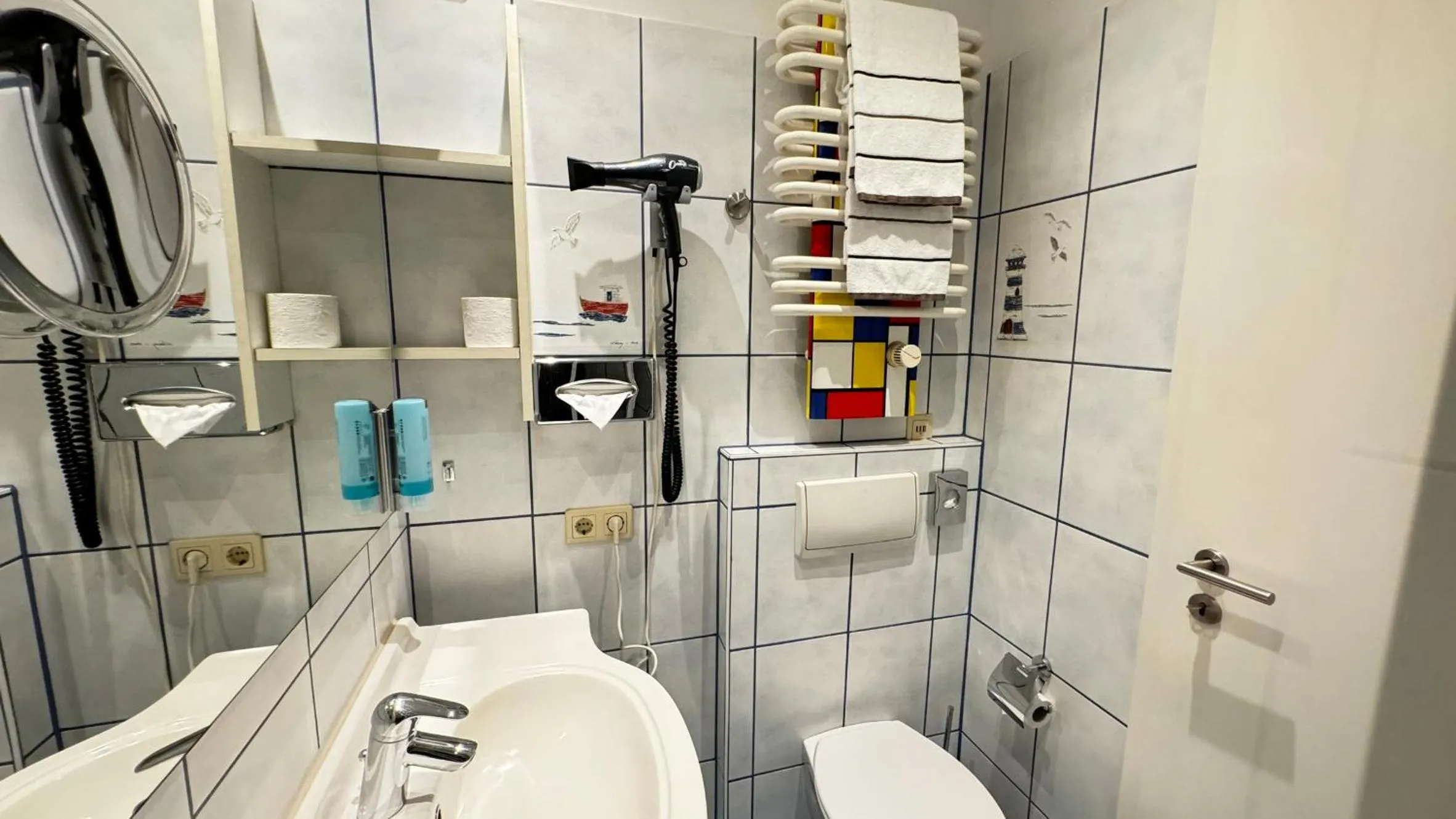Bathroom in Rhein-Hotel Nierstein