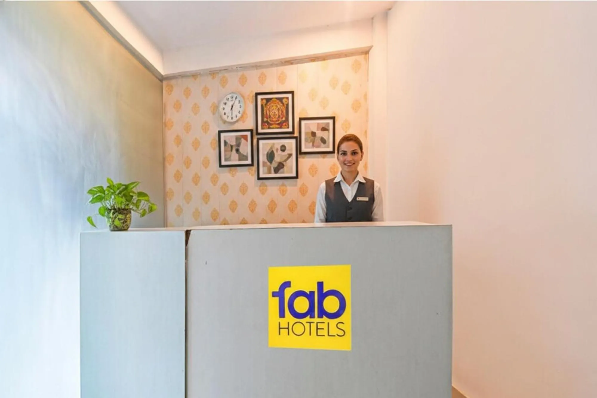 Lobby or reception in FabHotel Insight Inn