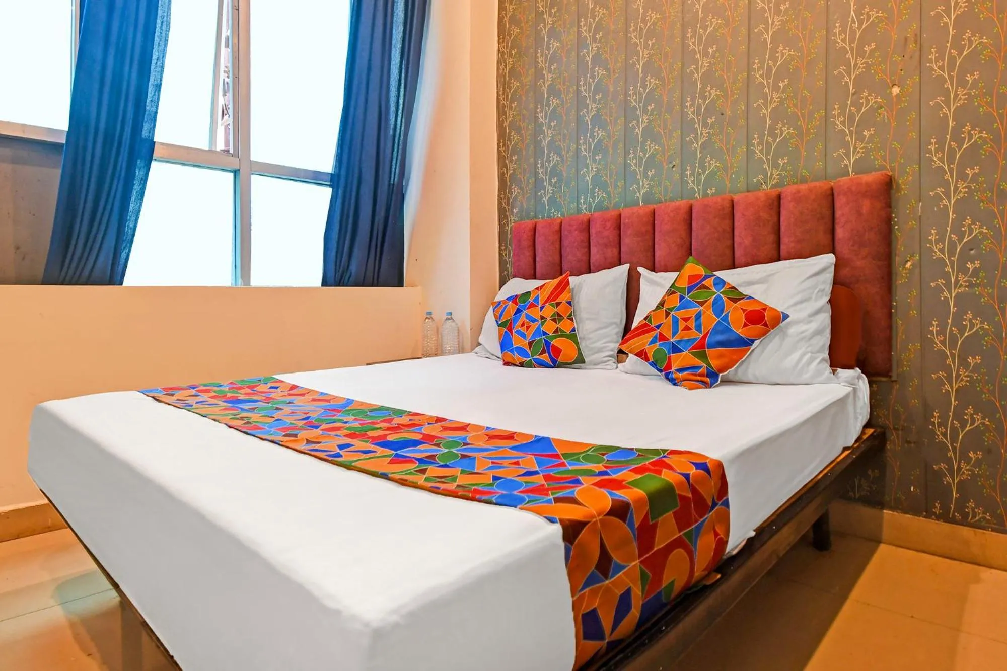 Bed in FabHotel Insight Inn