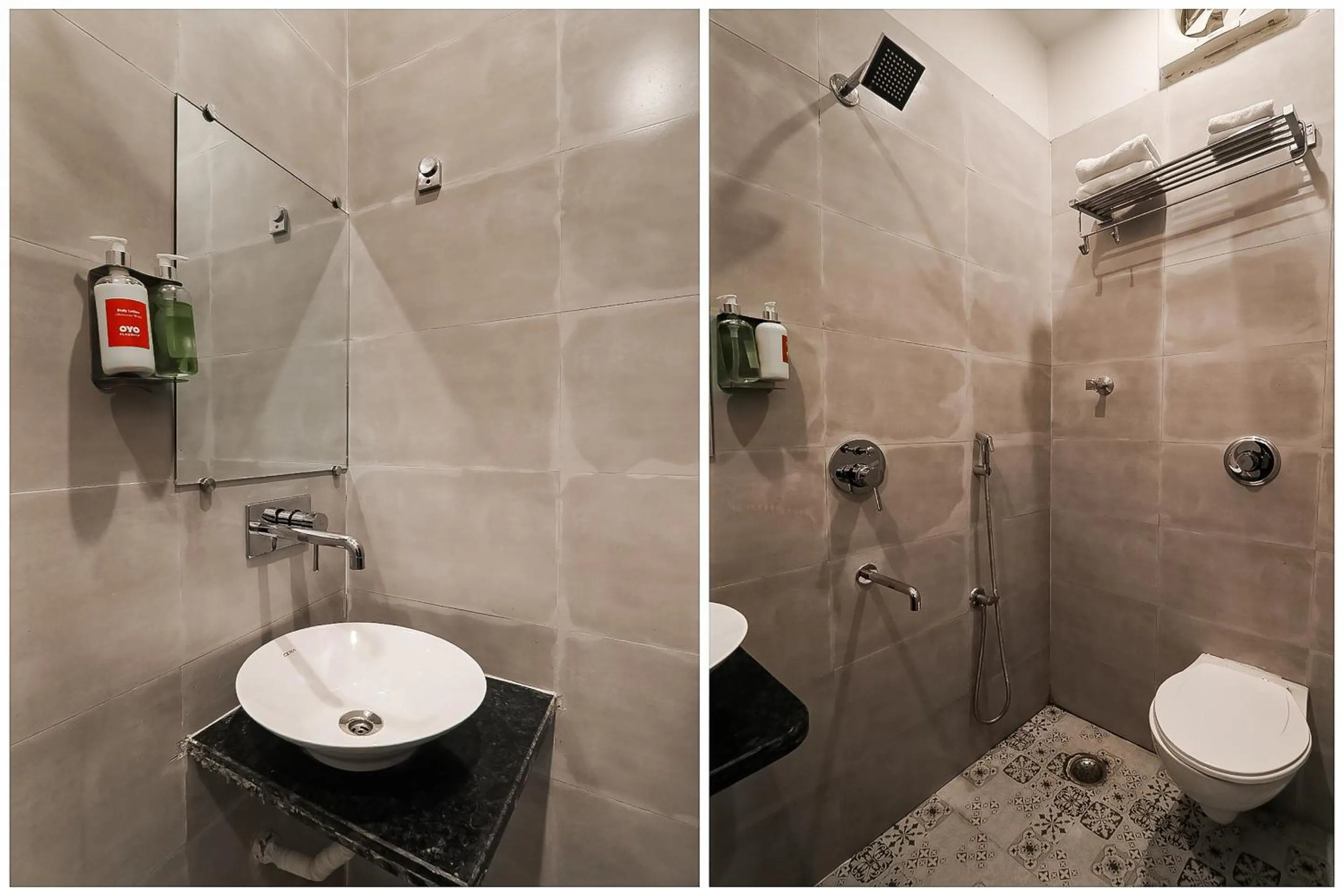 Bathroom in Collection O Insight Inn Near Gomti Riverfront Park