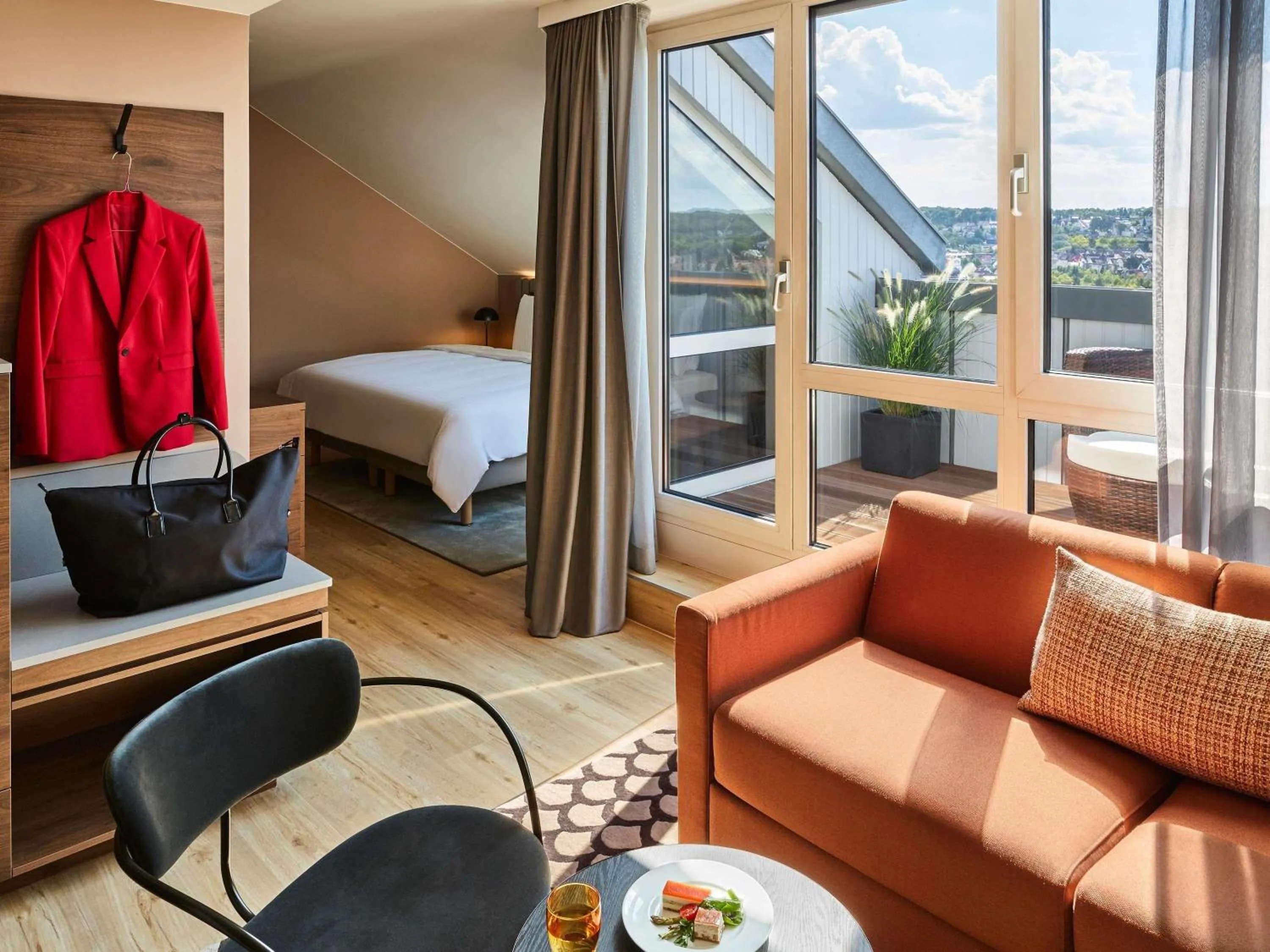 Property building, Bed in Pullman Stuttgart Fontana