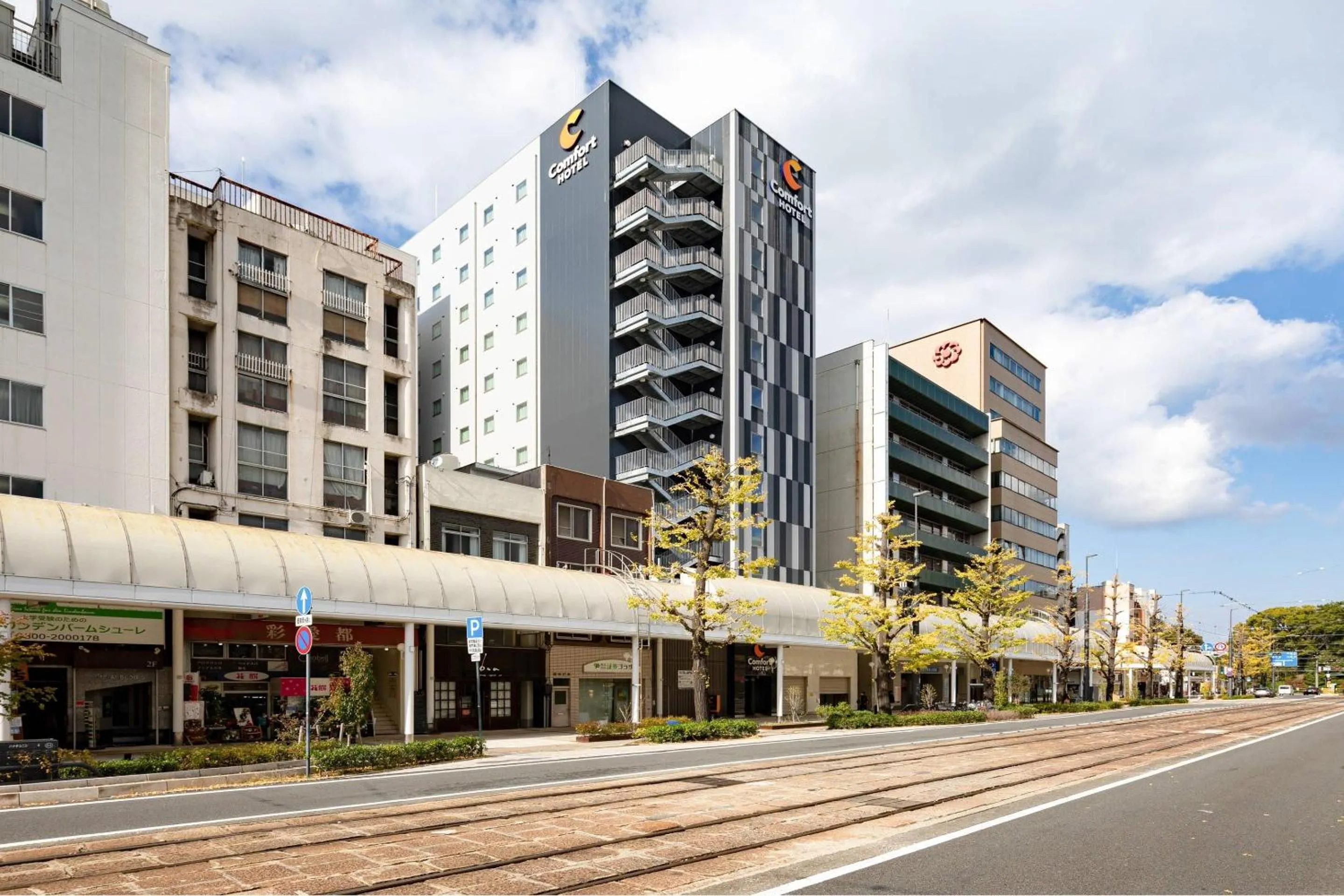 Property building in Comfort Hotel Matsuyama