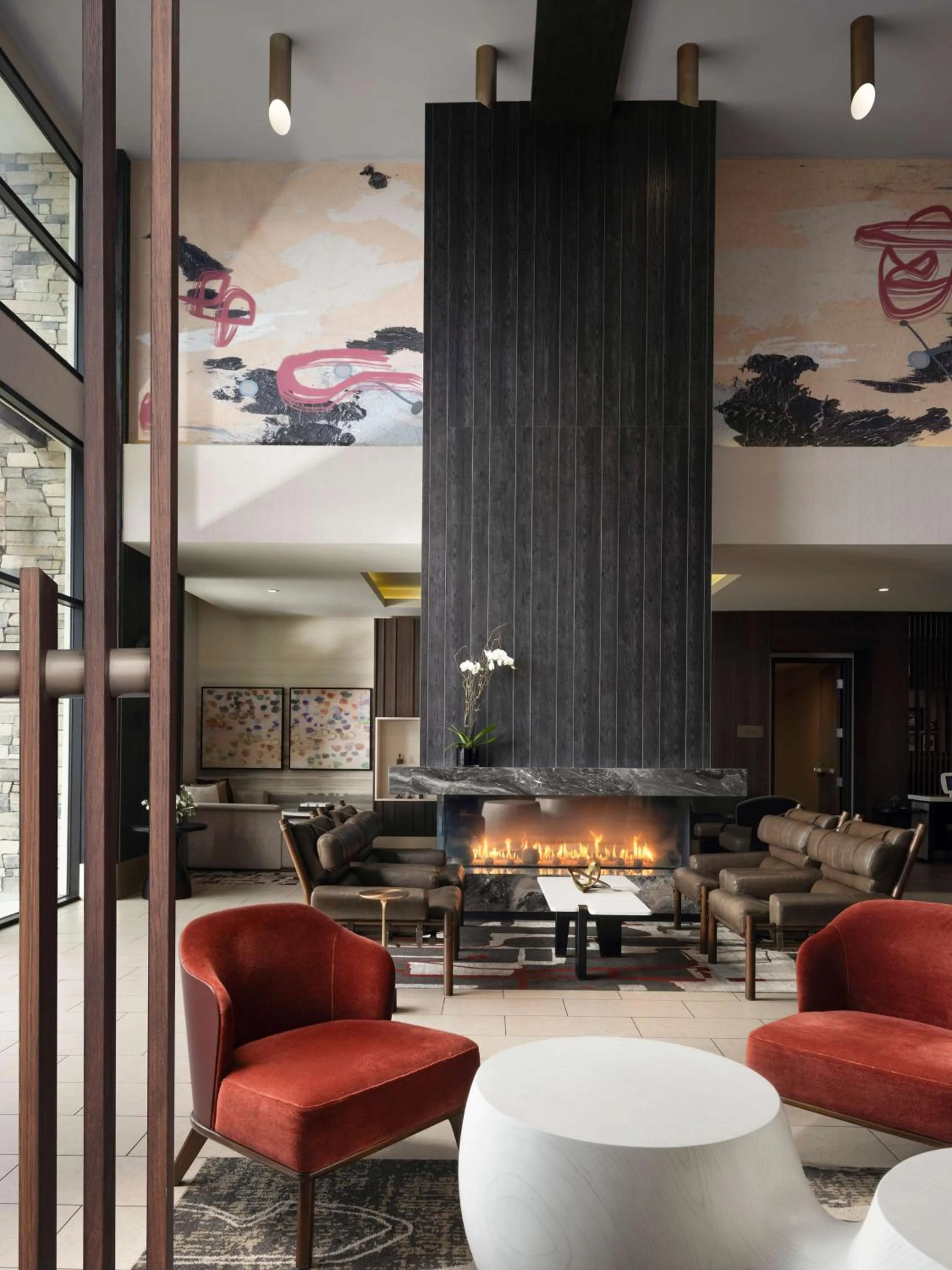 Lobby or reception in The Knoll Hotel Napa Valley, Tapestry Collection by Hilton