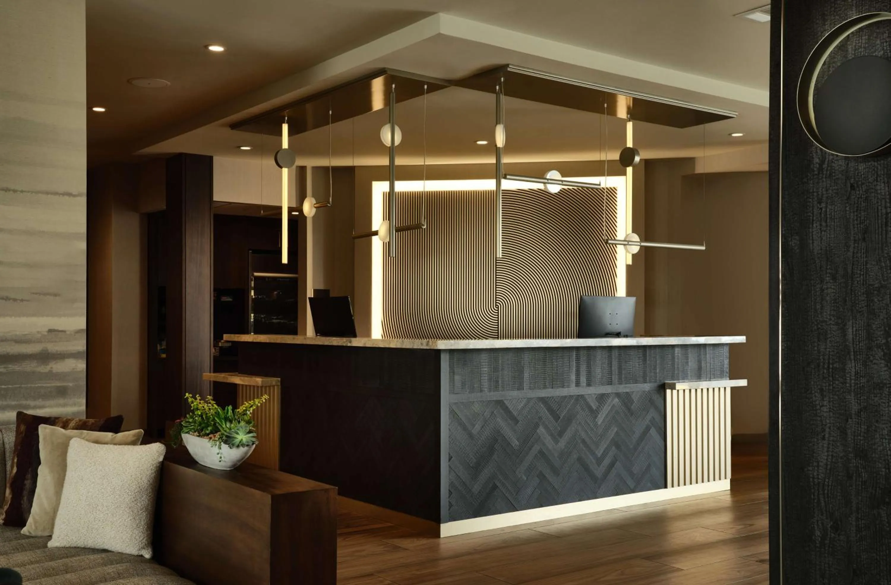 Lobby or reception in The Knoll Hotel Napa Valley, Tapestry Collection by Hilton