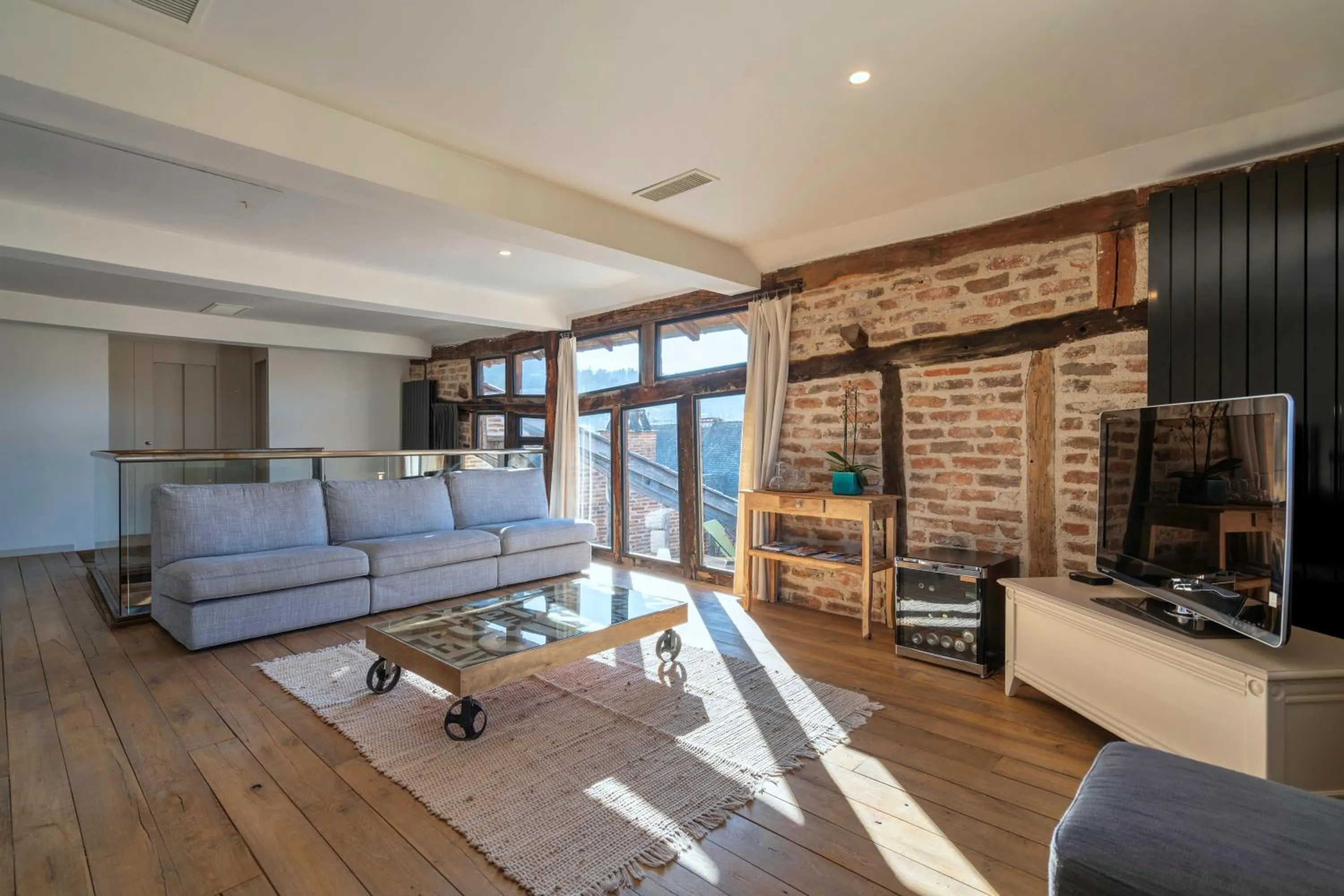 Seating area in Chambre d'hôtes Conquans