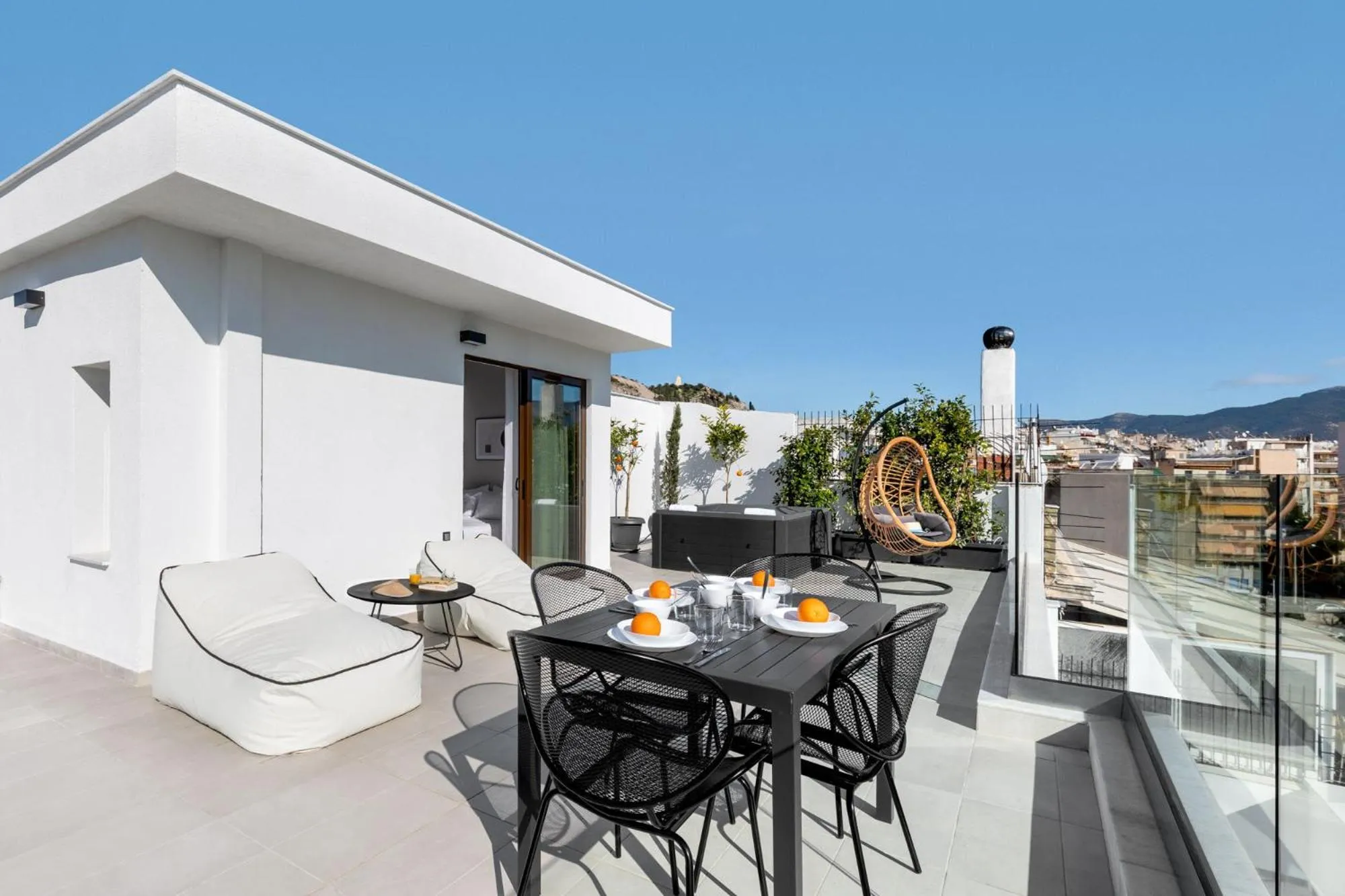 Balcony/Terrace in Filopappou Hill Suites by Athens Stay