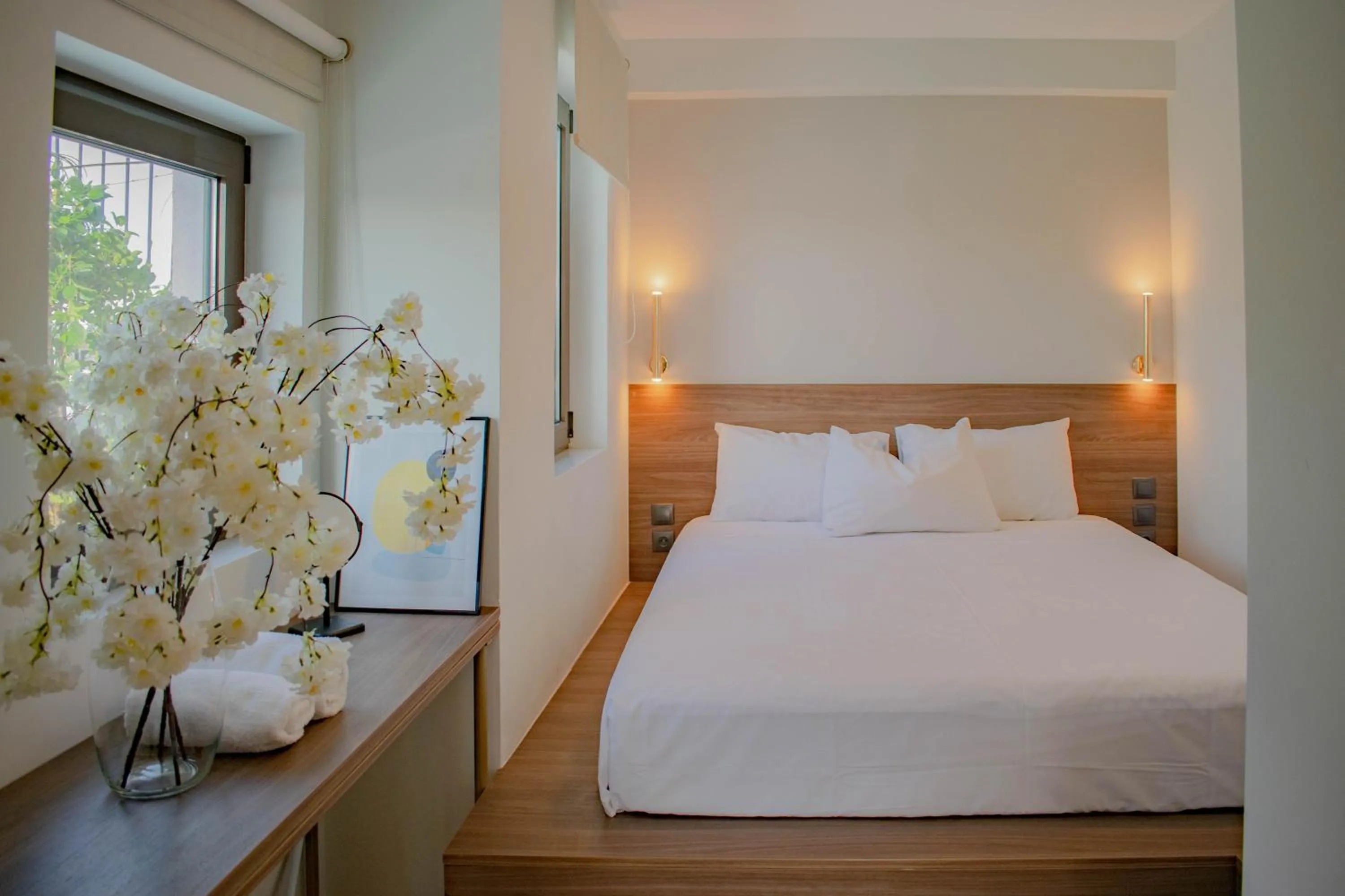 Bedroom, Bed in Filopappou Hill Suites by Athens Stay