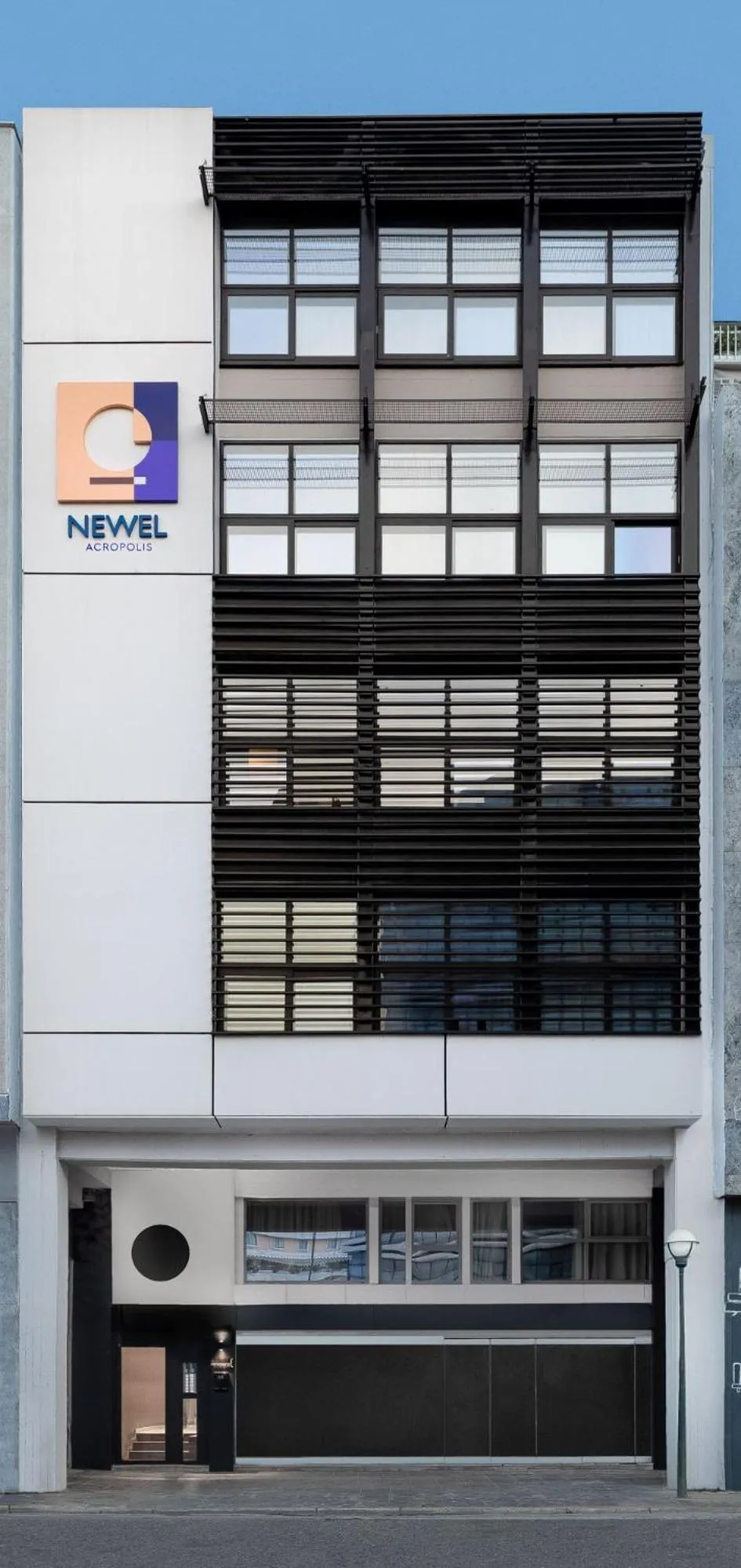 Facade/entrance in The Newel Acropolis