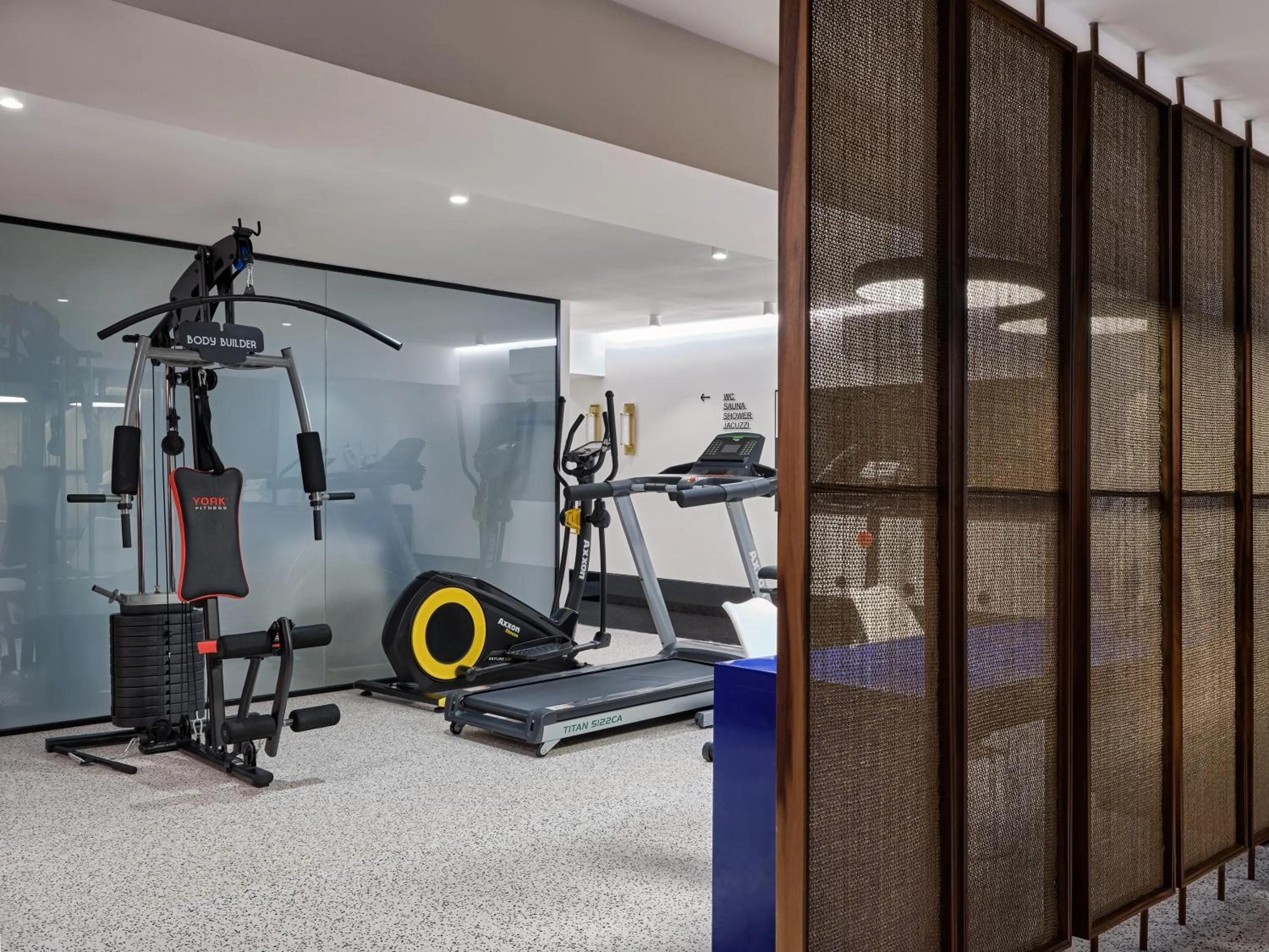 Fitness centre/facilities in The Newel Acropolis