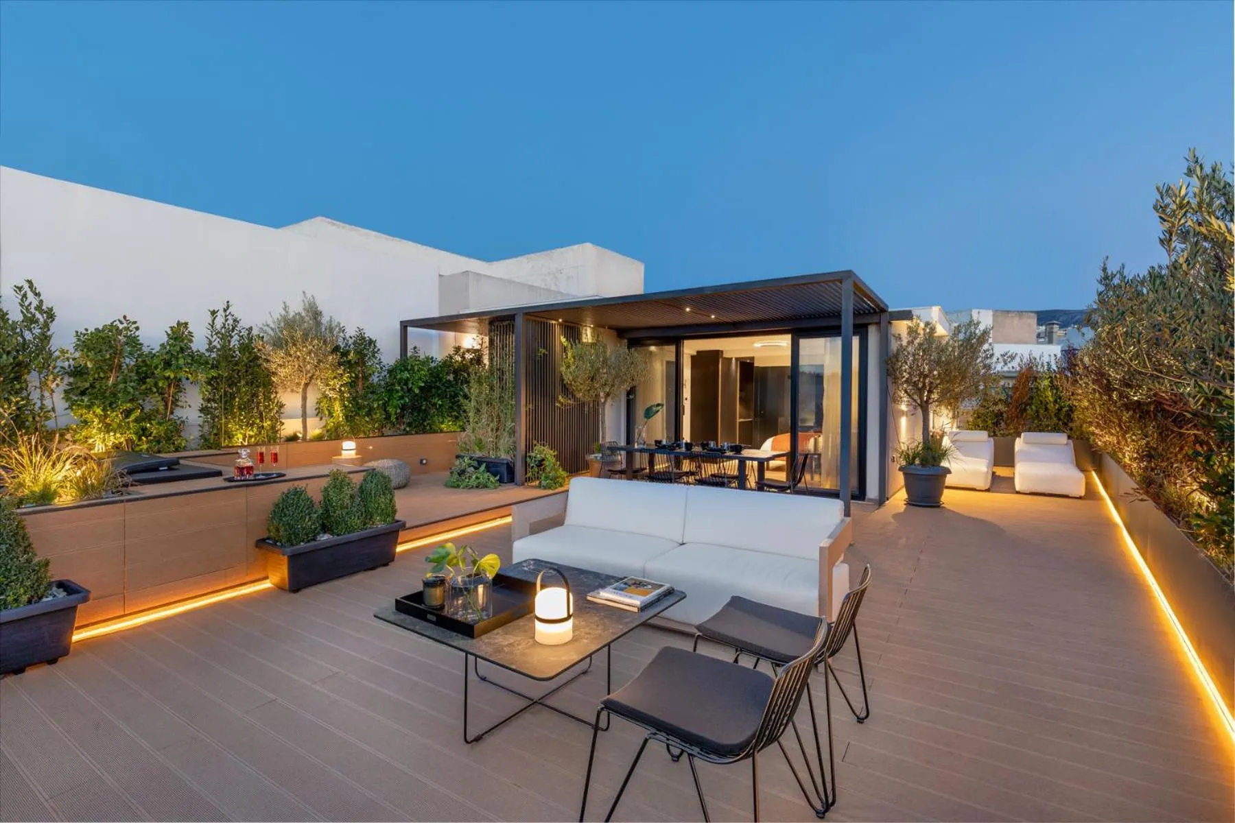 Hot Tub in The Newel Acropolis