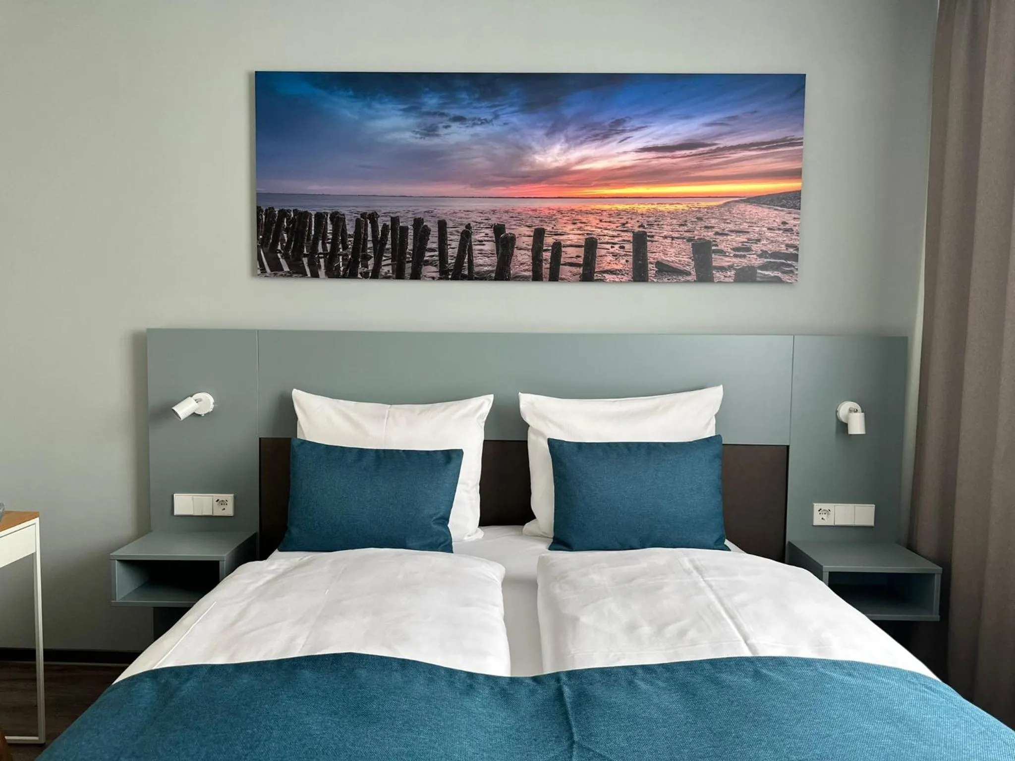 Bed in Hotel Schöne Aussicht