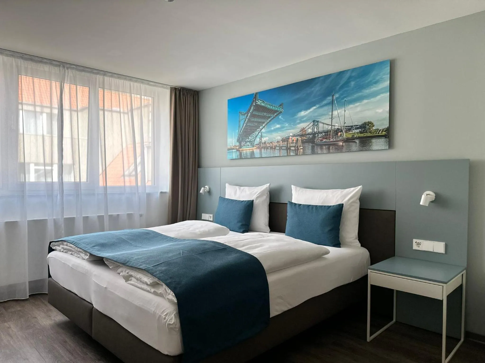 Bed in Hotel Schöne Aussicht