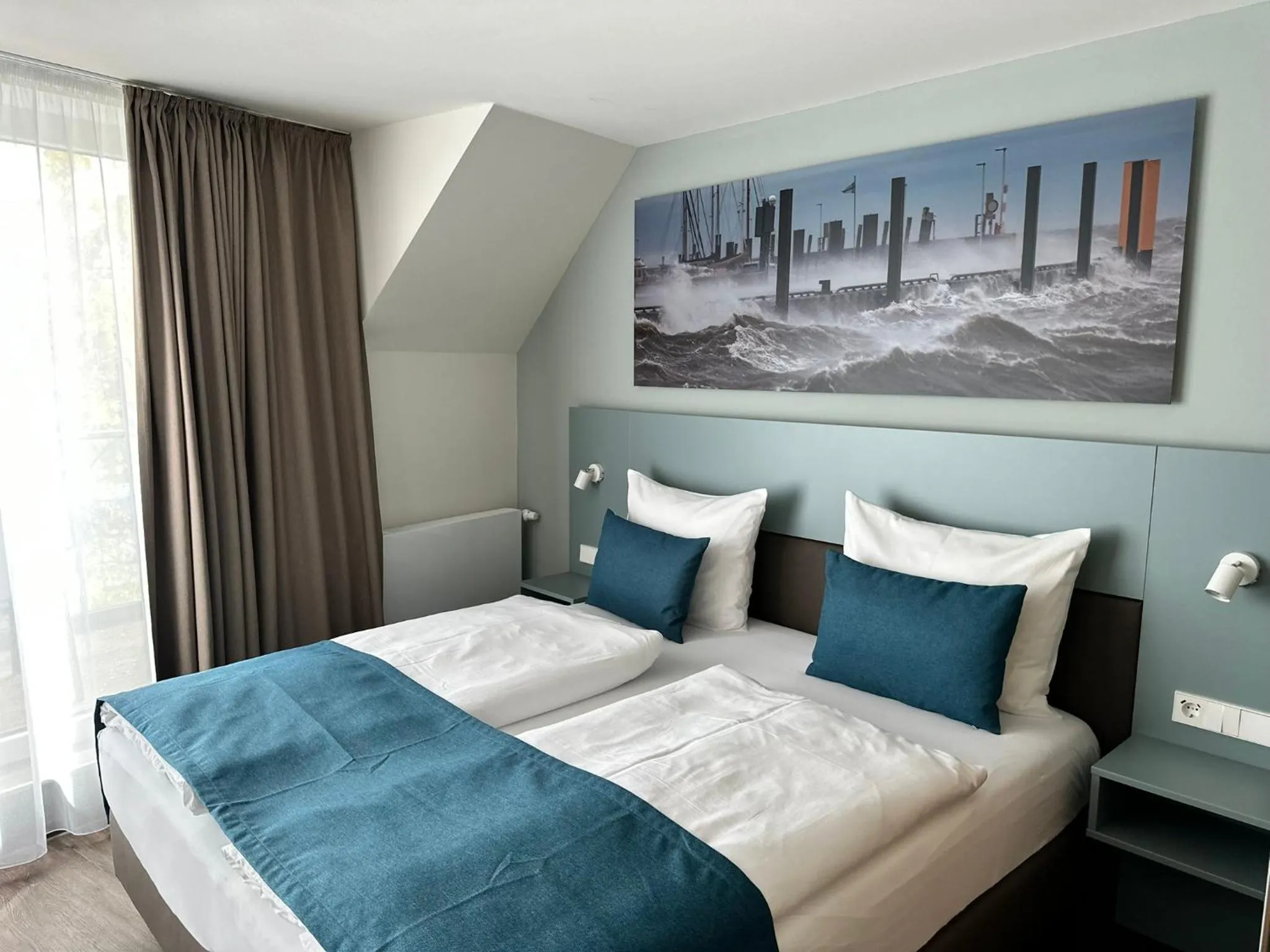 Bed in Hotel Schöne Aussicht