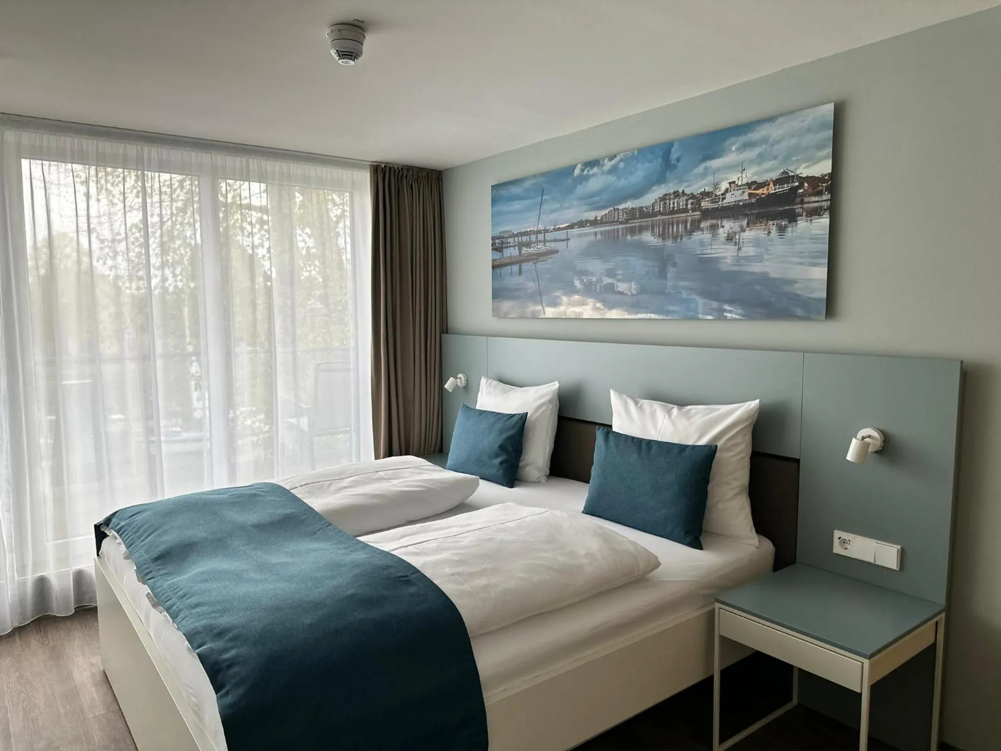 Bed in Hotel Schöne Aussicht