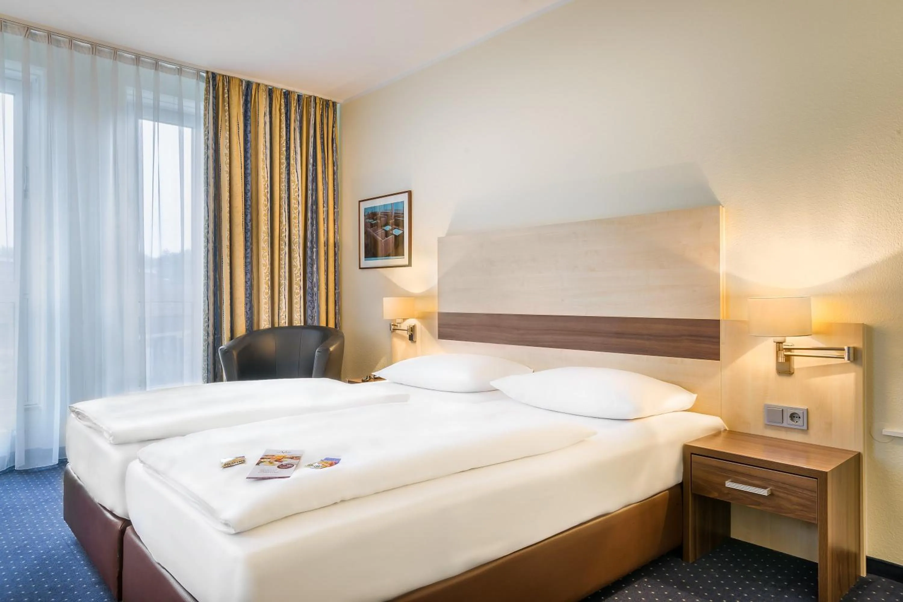 Photo of the whole room, Bed in Garner Hotel Cologne Porz - Airport by IHG