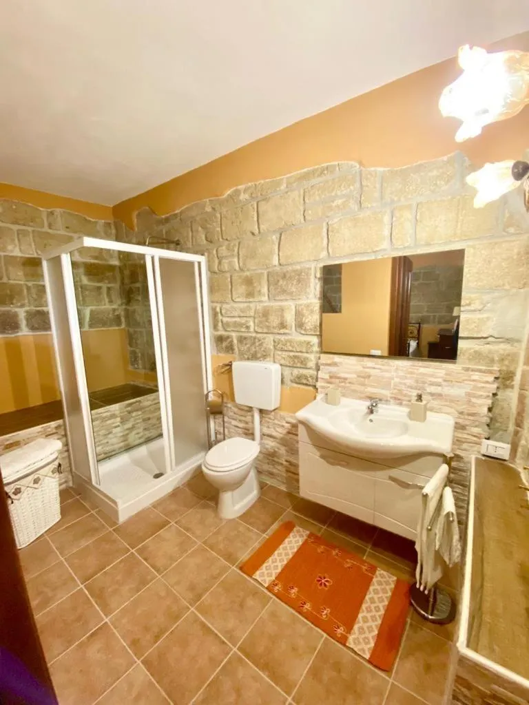 Bed in B&B il giardino di Eolo