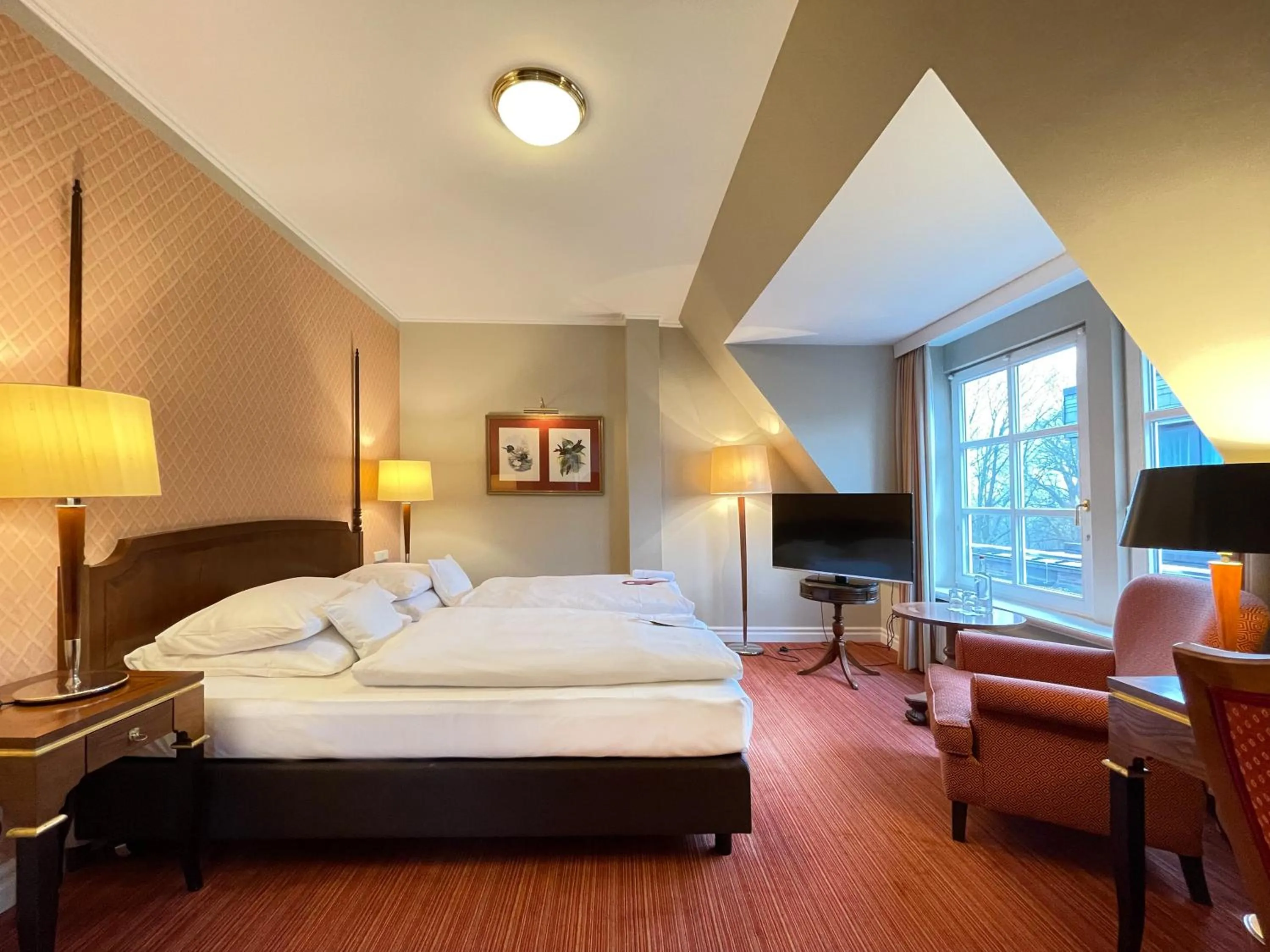 Photo of the whole room, Bed in Romantik Hotel Kieler Kaufmann