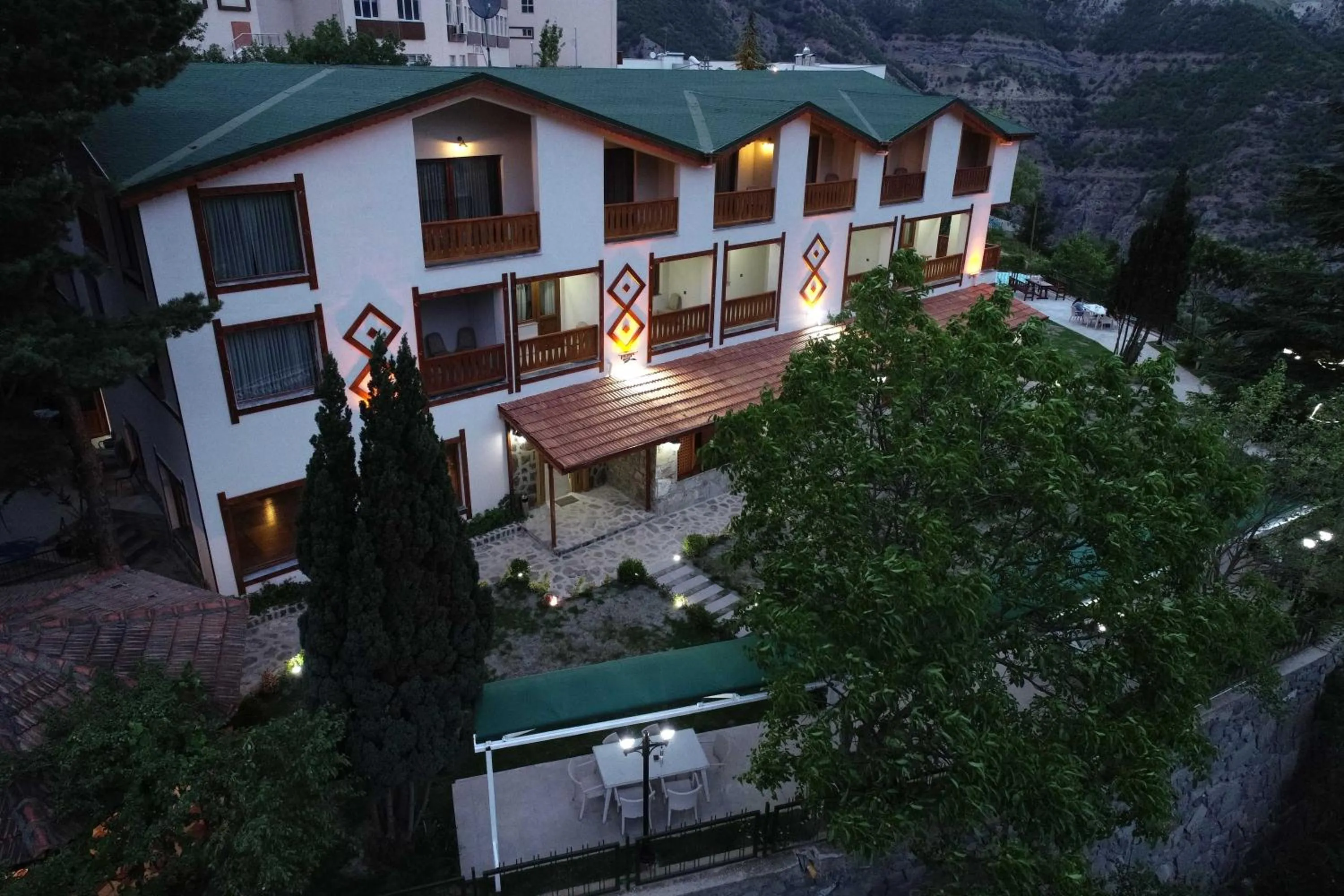 Bird's eye view in KORU BUTİK OTEL