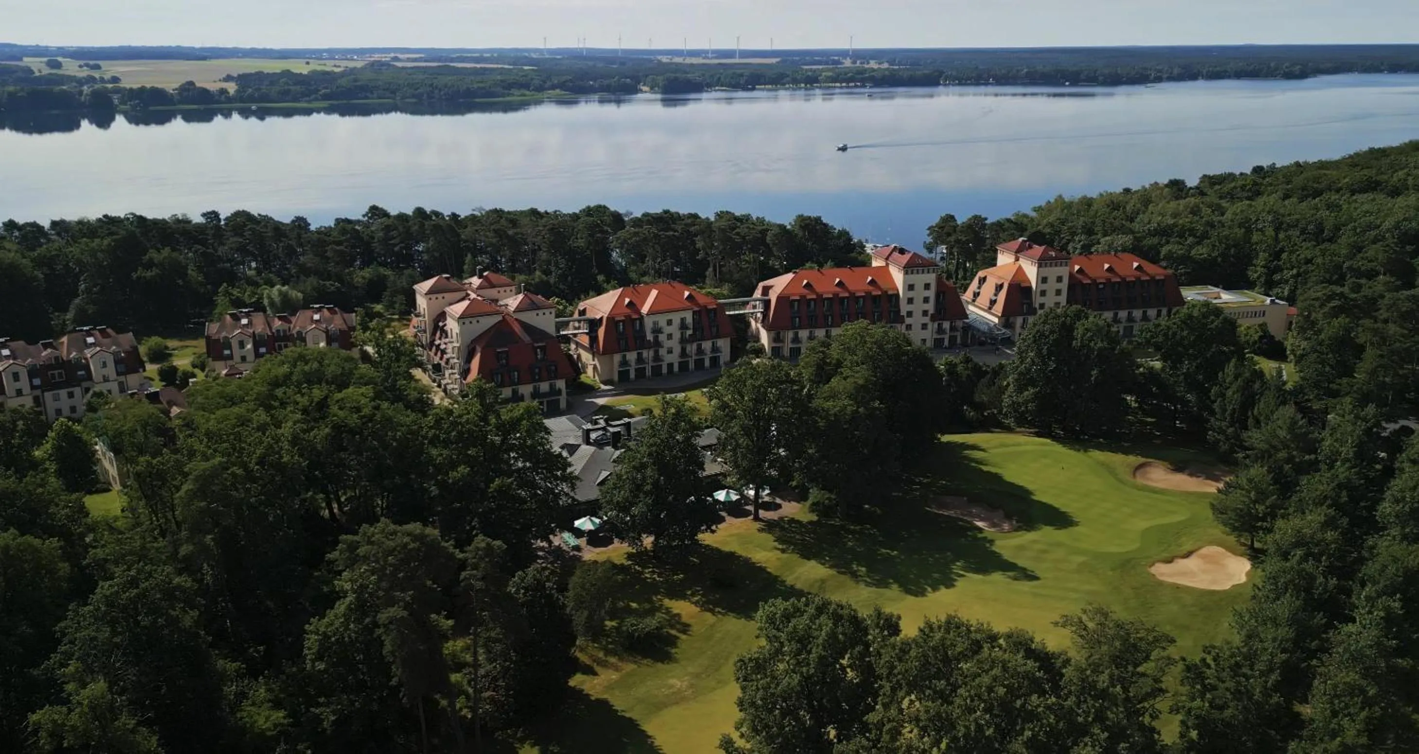 Bird's eye view in Precise Resort Bad Saarow