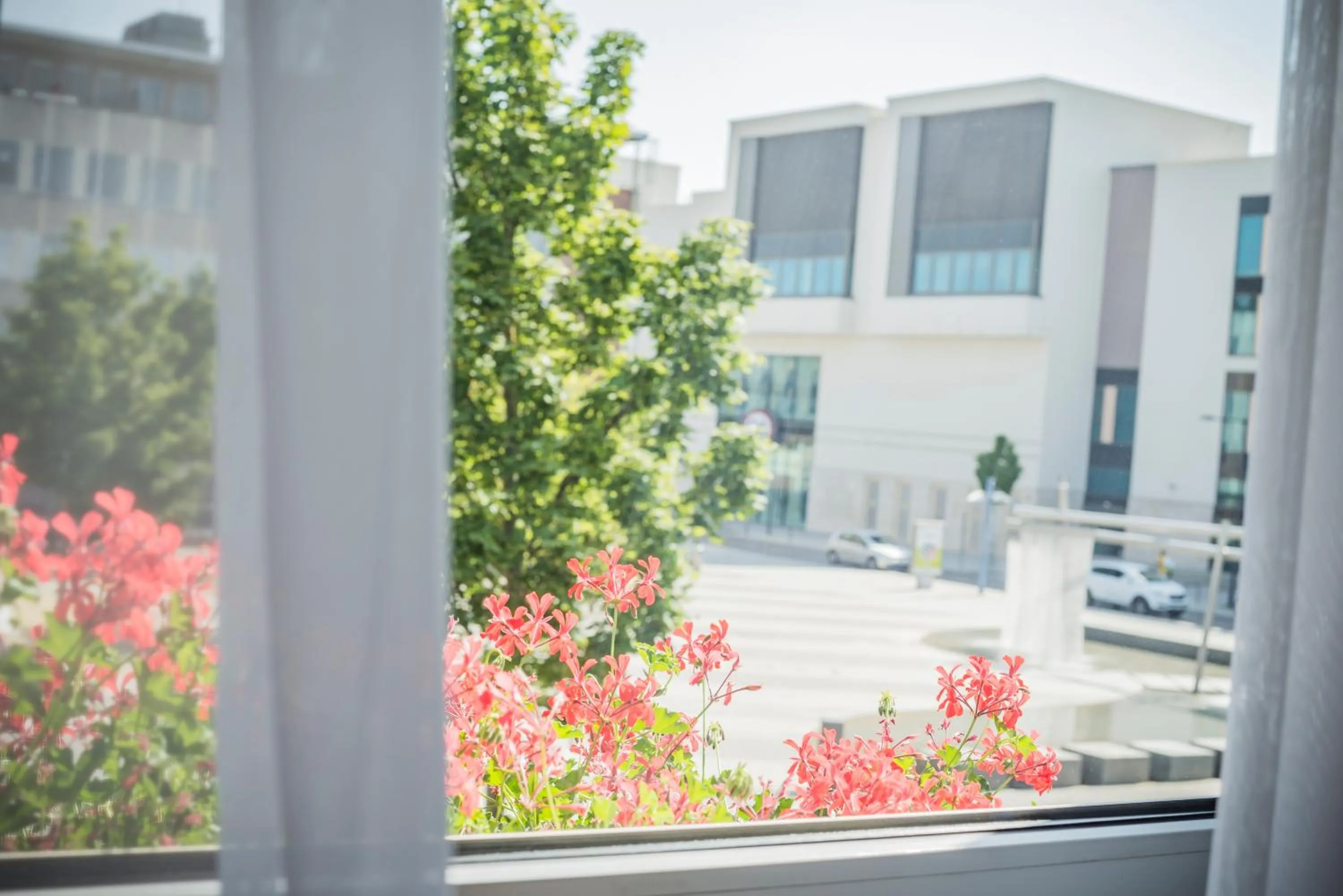 Street view in City-Hotel garni