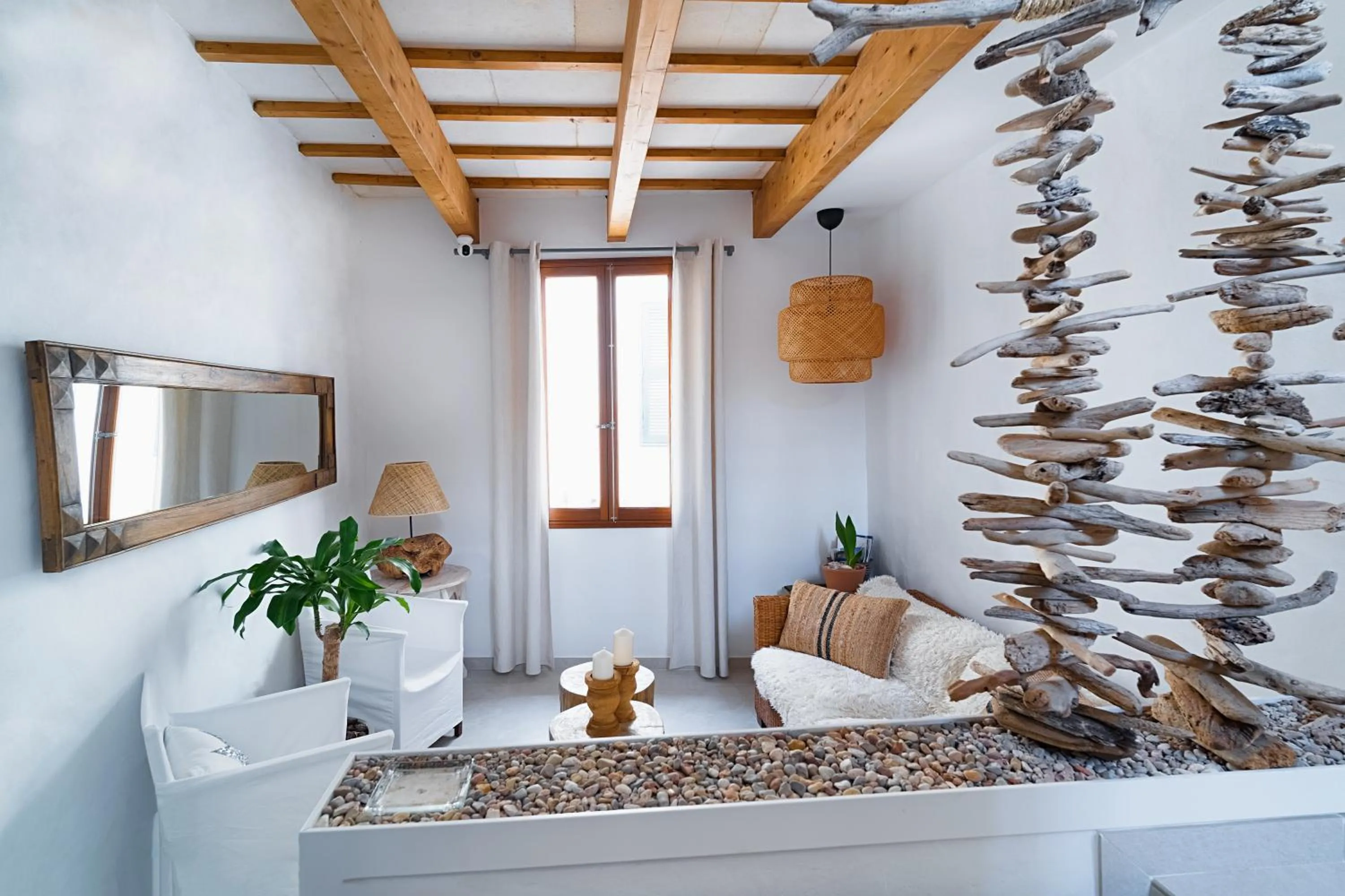 Decorative detail in Calma Hotel