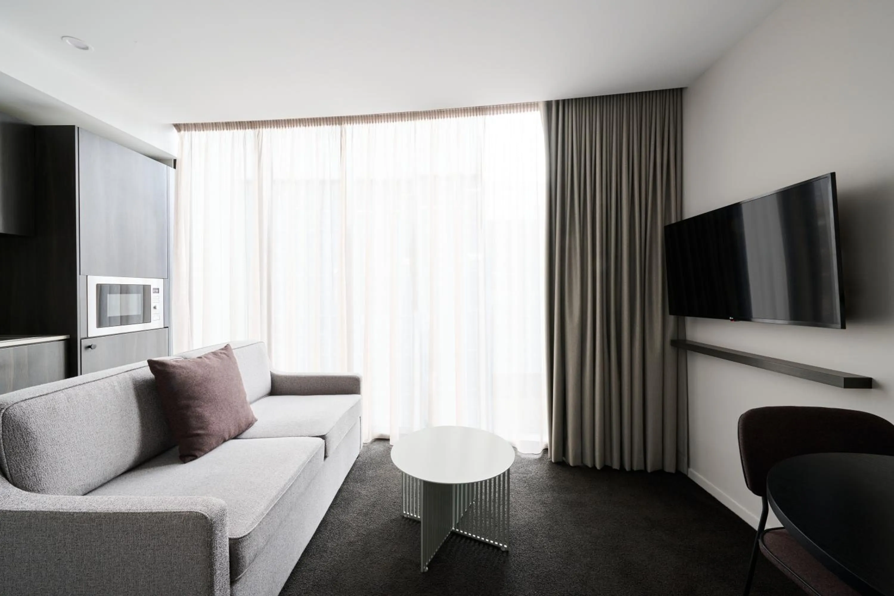 Living room in Abode Belconnen