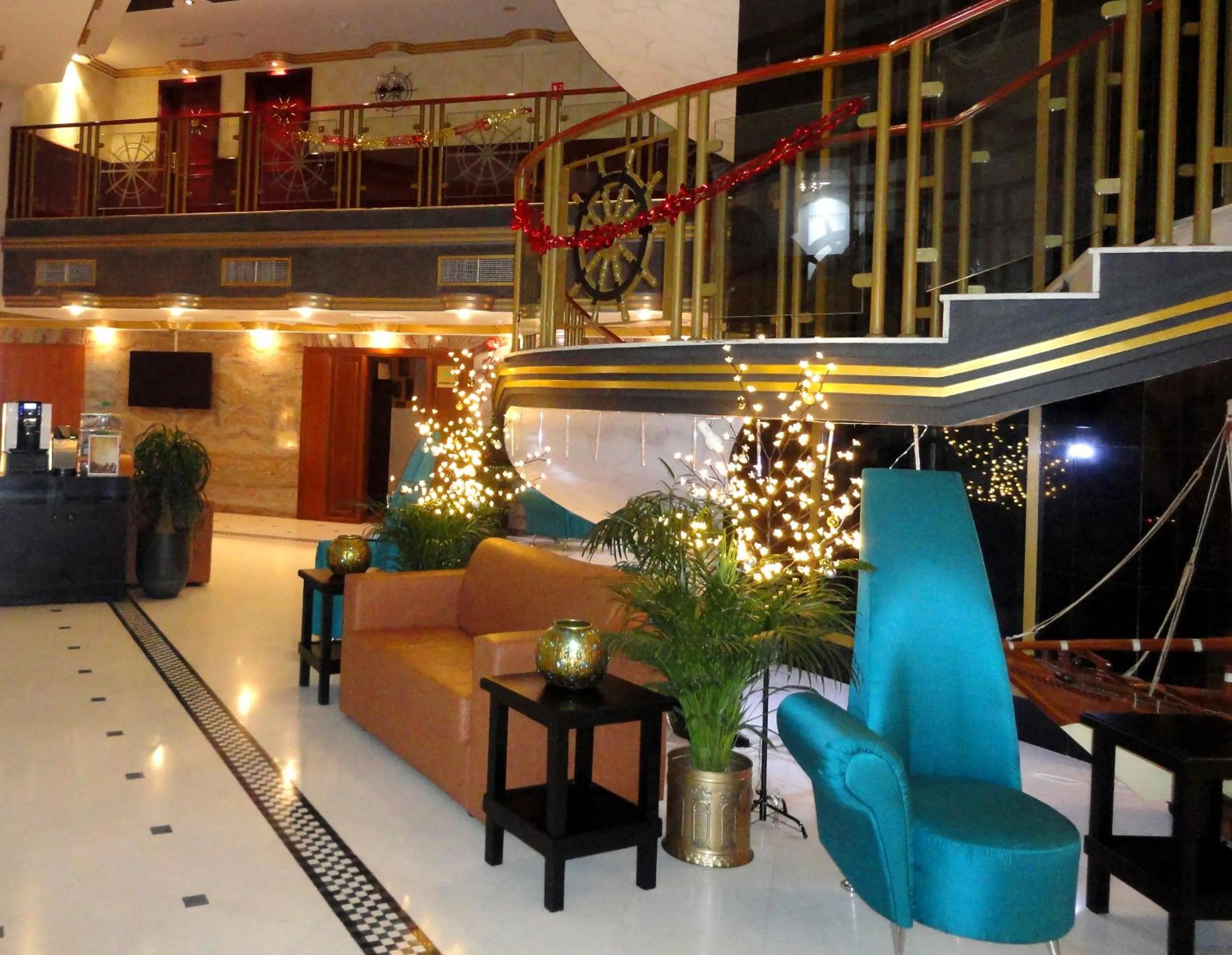 Lobby or reception, Lobby/Reception in Beach Bay Hotel Muscat