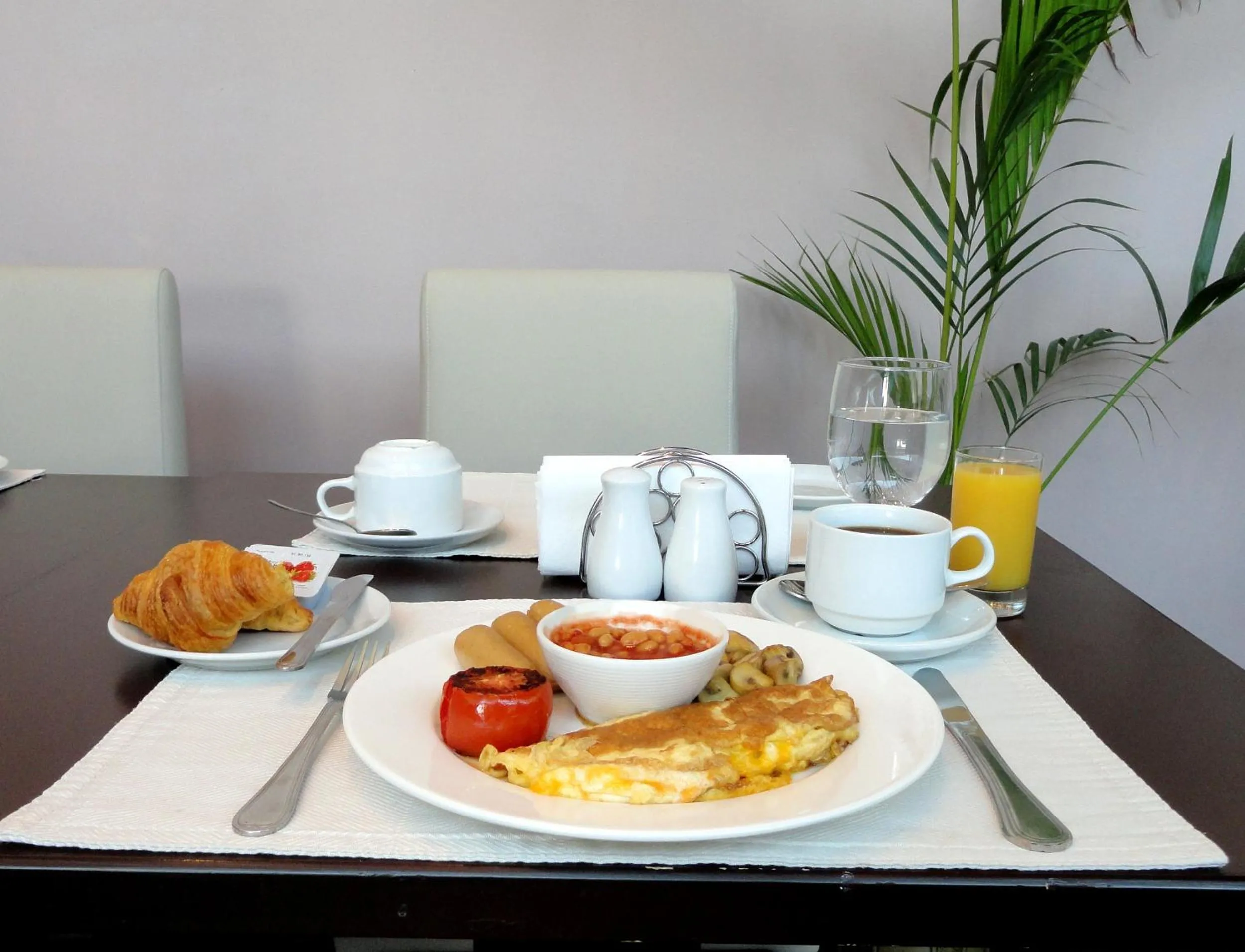 Buffet breakfast, Breakfast in Beach Bay Hotel Muscat