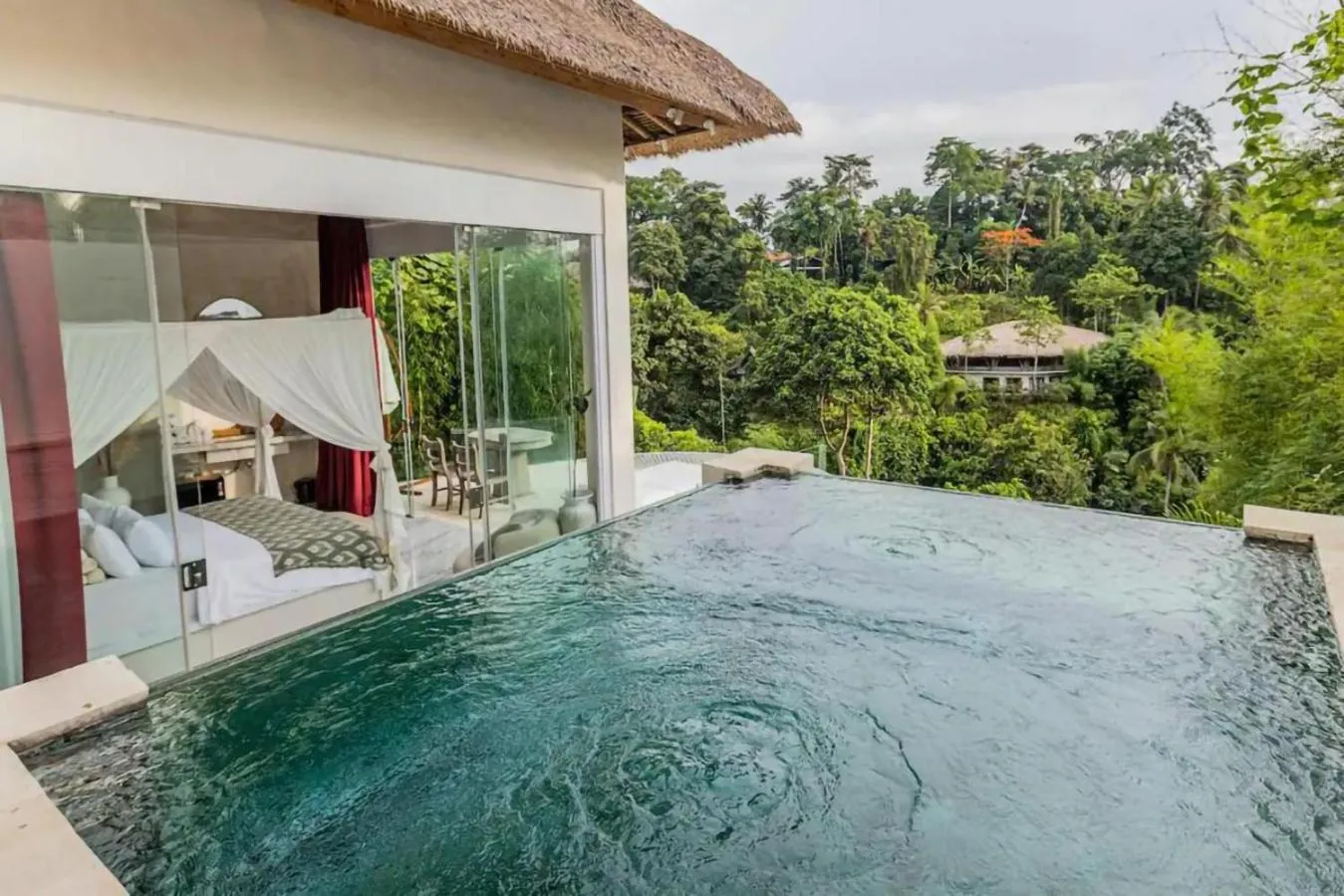 Pool view in Villa Cella Bella Ubud