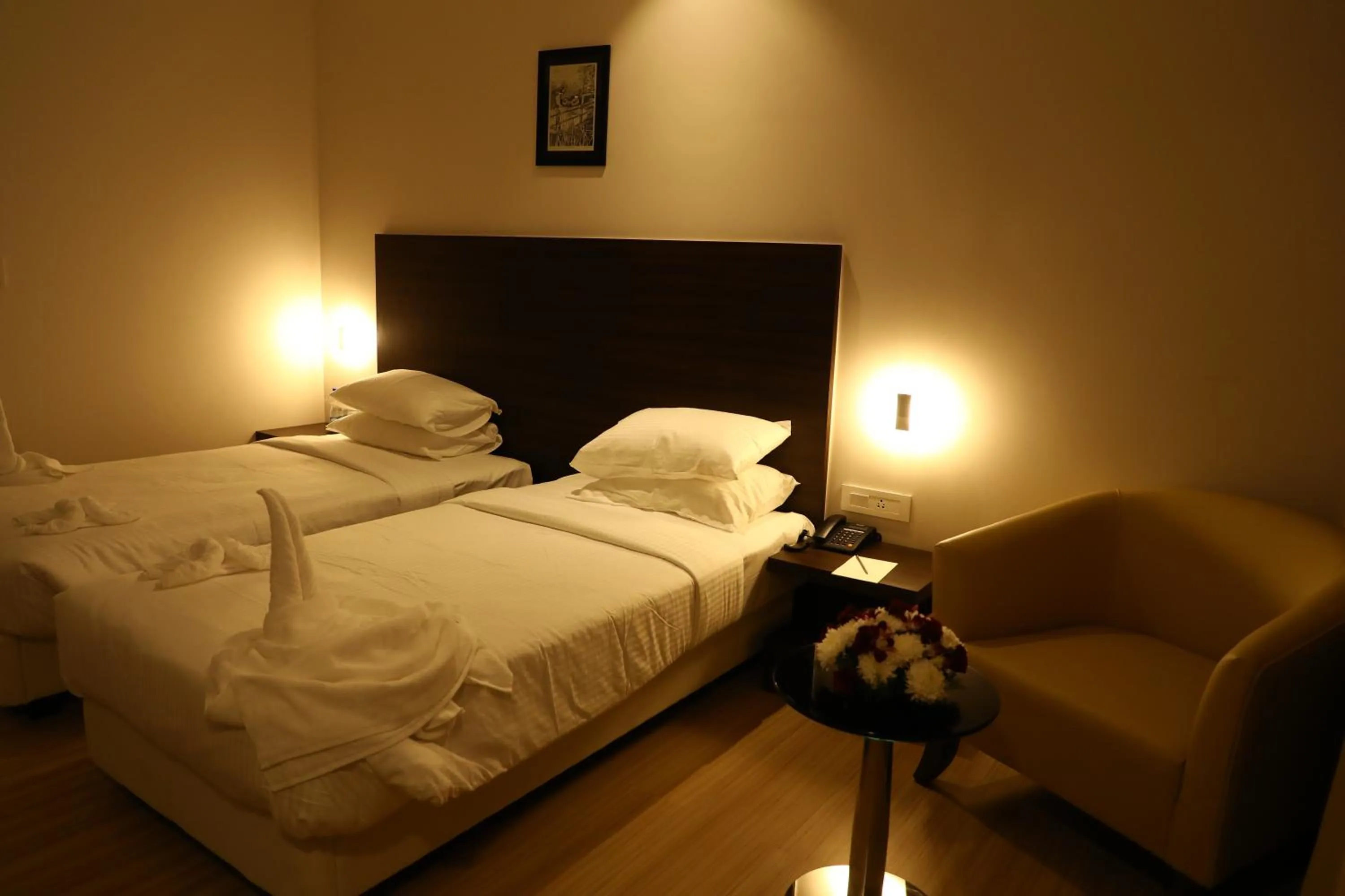 View (from property/room), Bed in YN Hotels